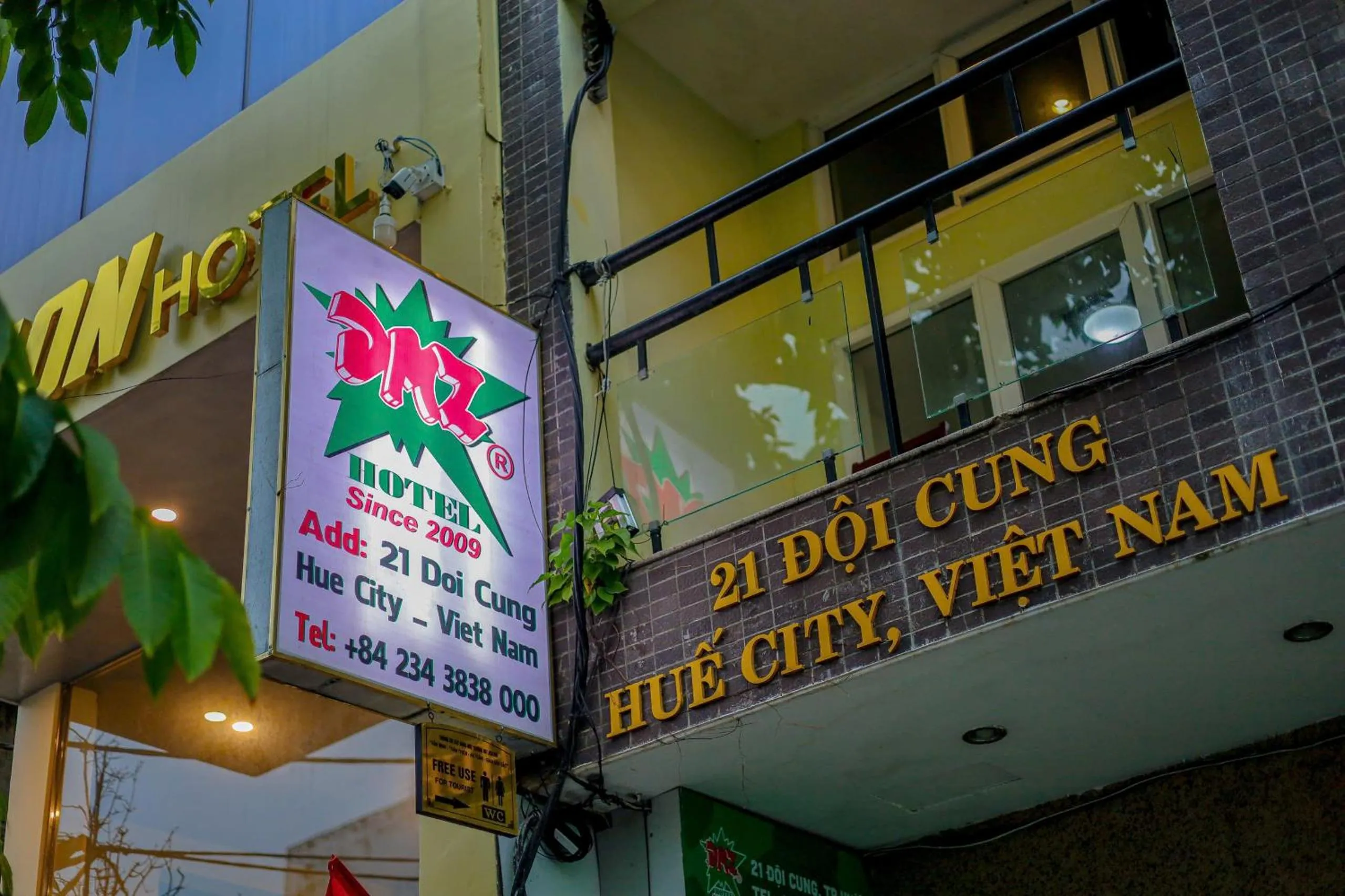 Property logo or sign in DMZ Hotel