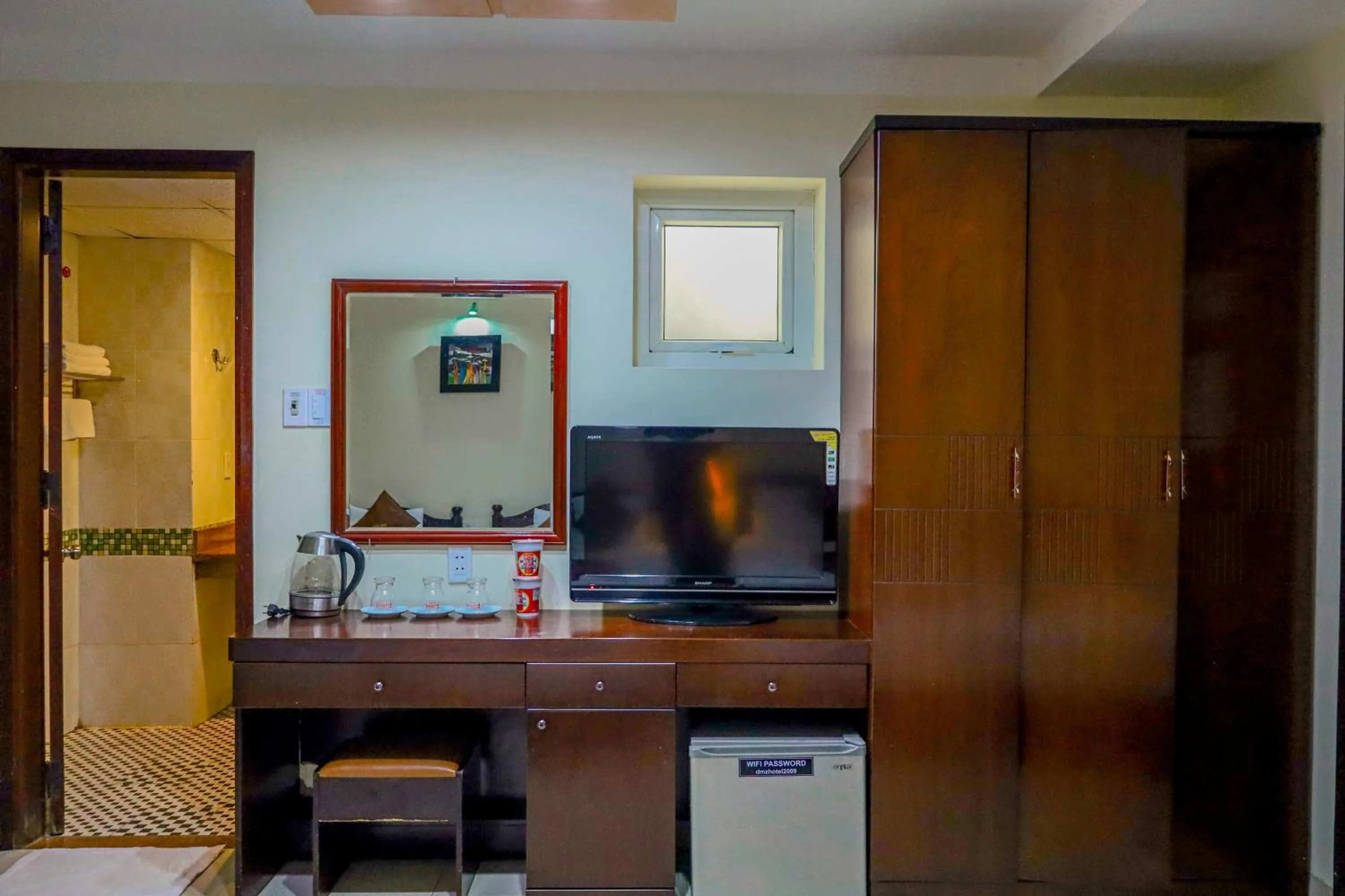 TV and multimedia in DMZ Hotel