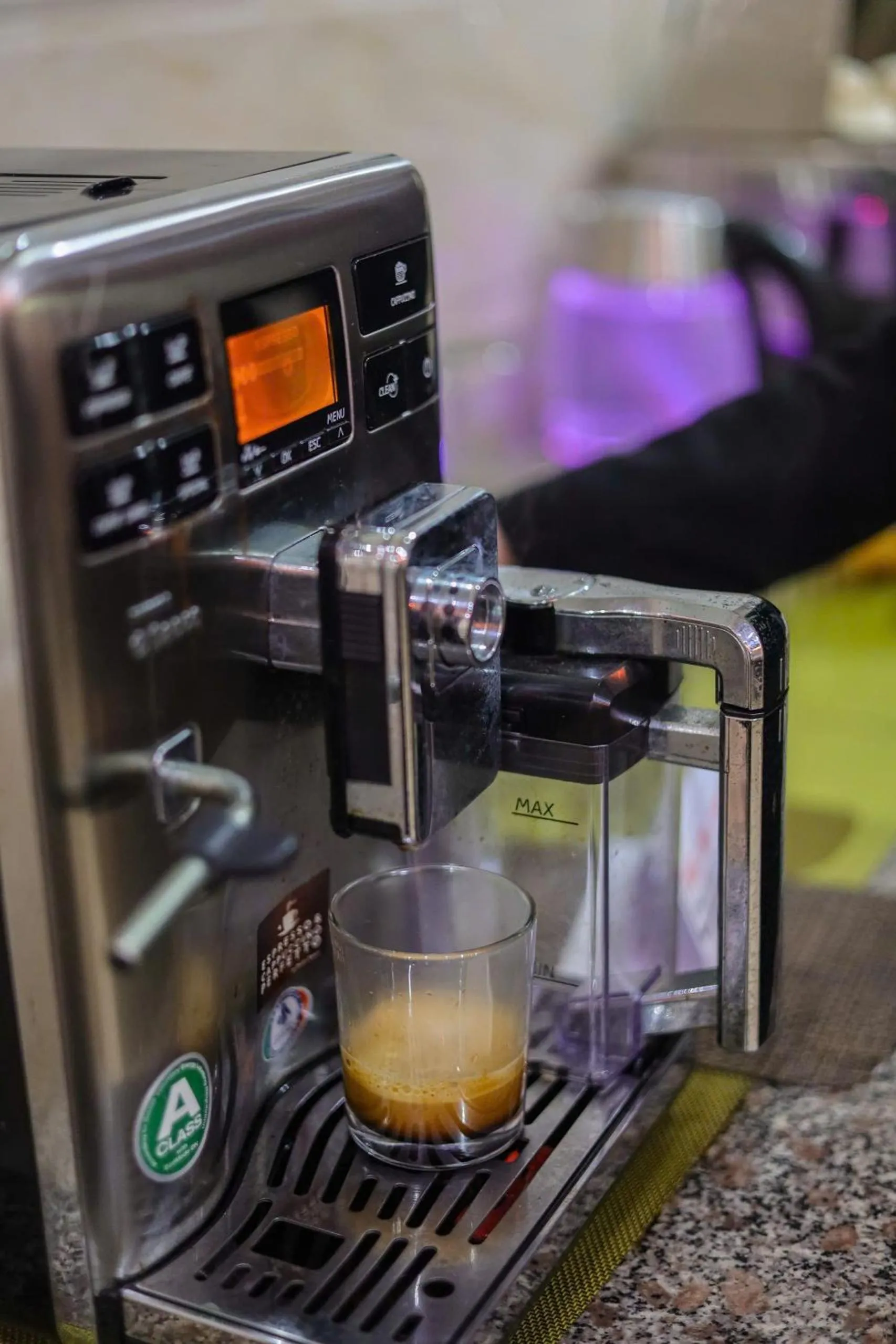 Coffee/tea facilities in DMZ Hotel