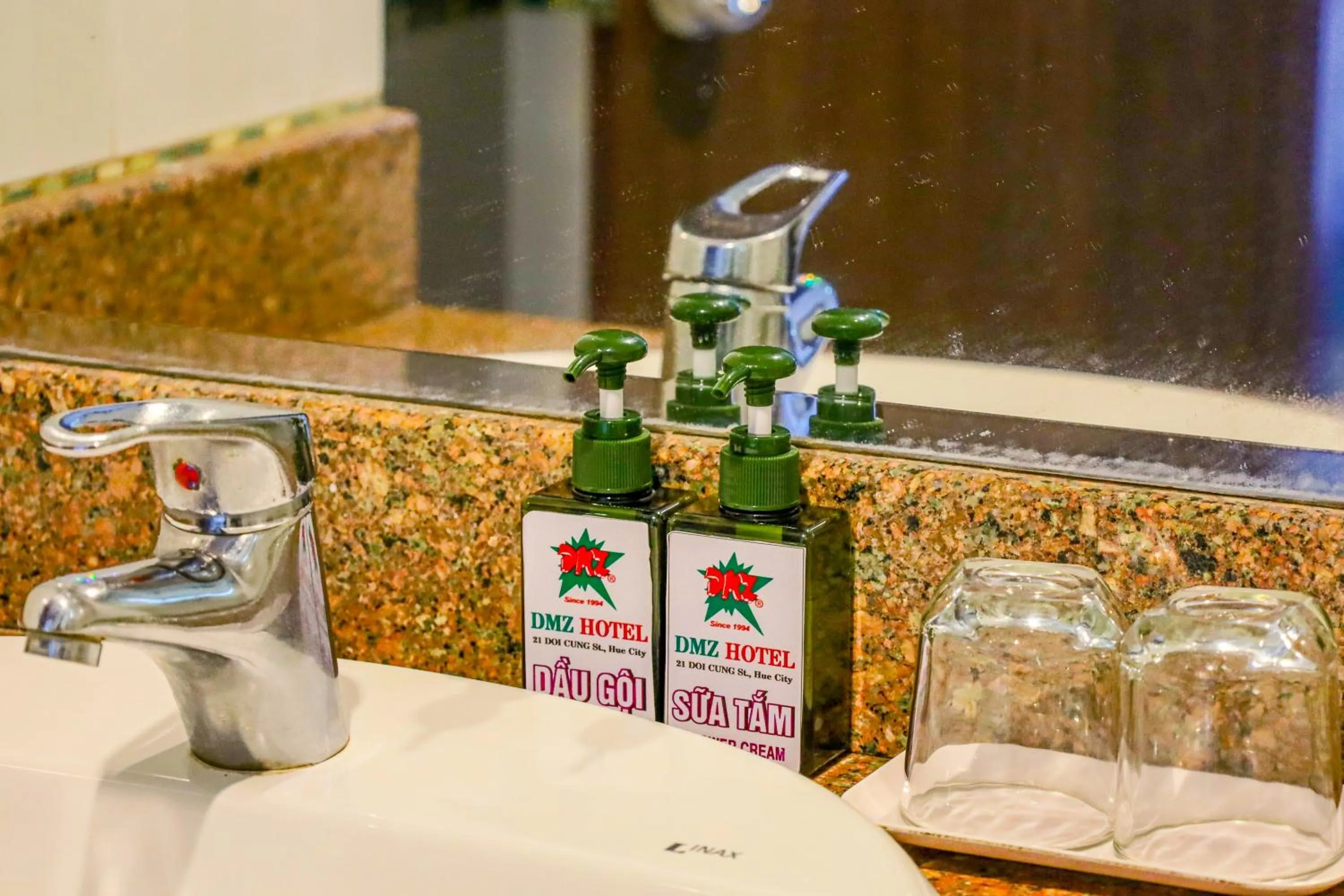 Bathroom in DMZ Hotel