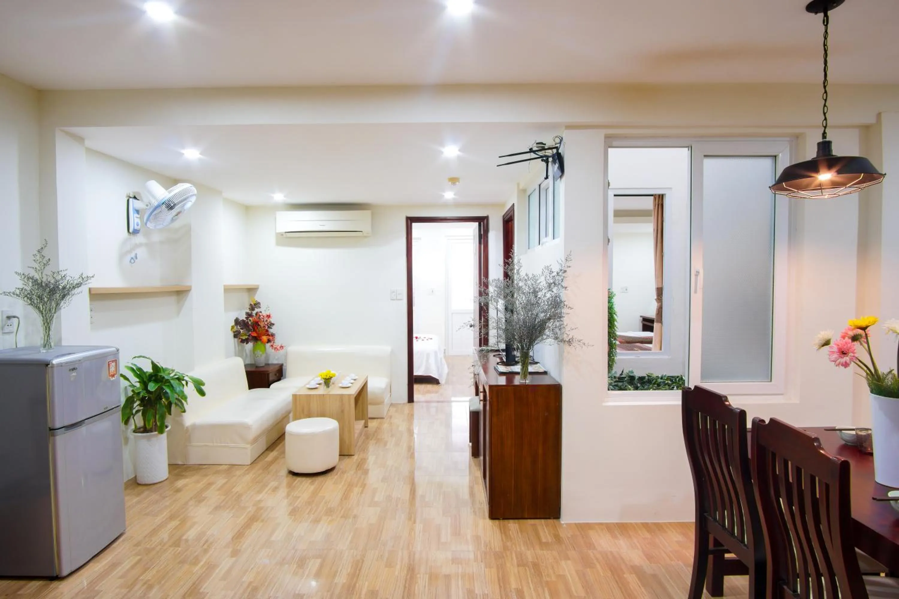 Kitchen or kitchenette in DMZ Hotel