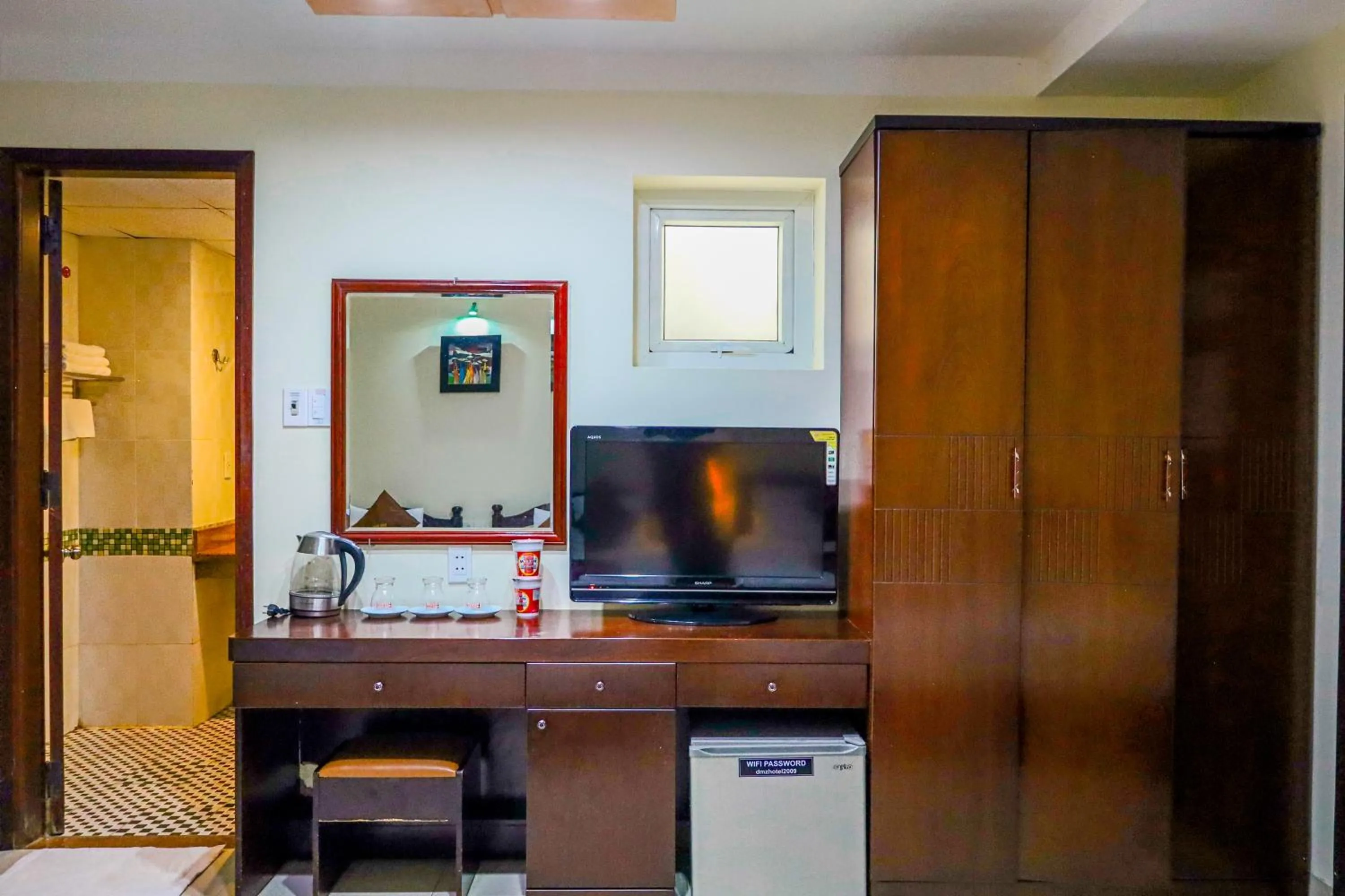 TV and multimedia in DMZ Hotel