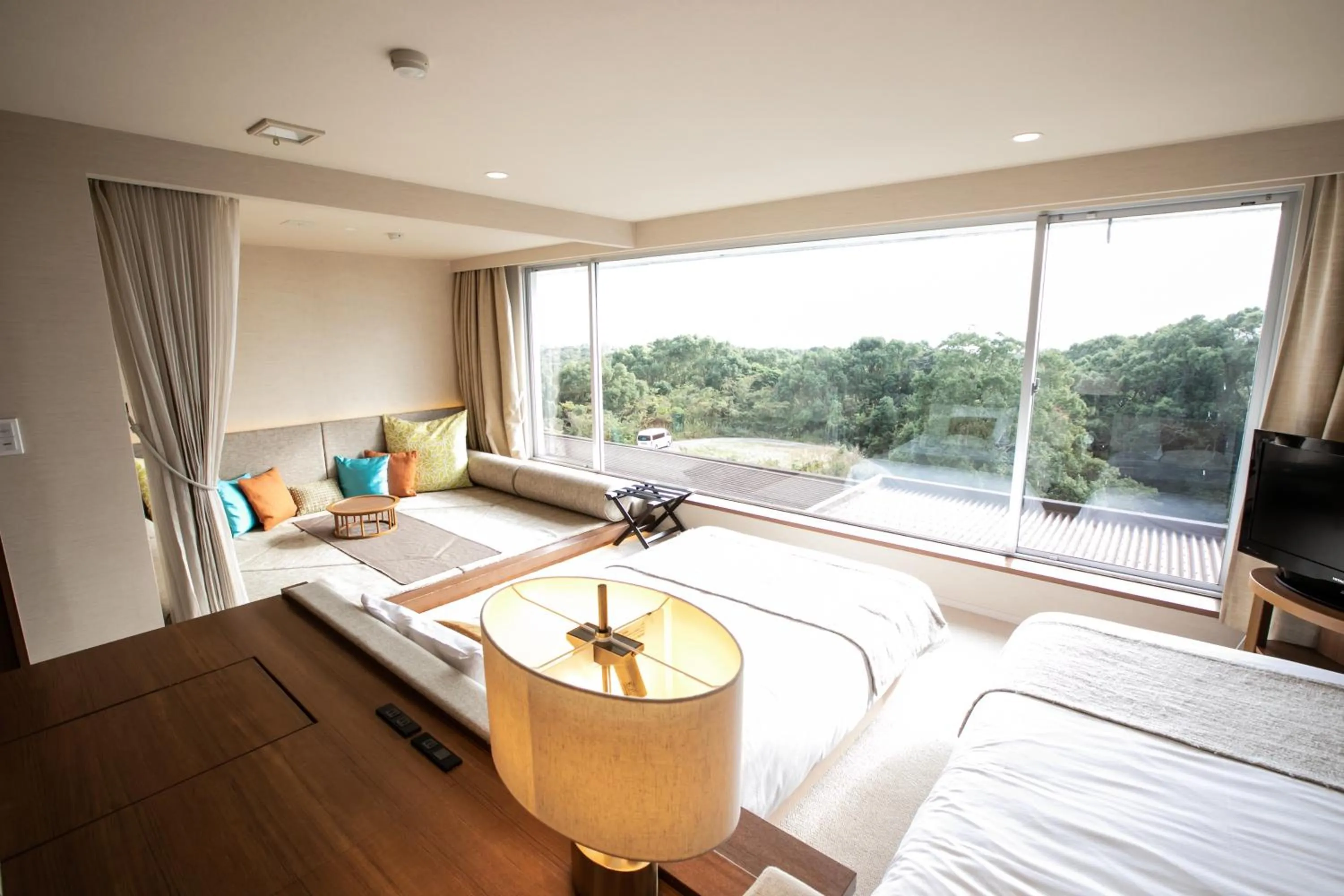 Bathroom, Bed in Nemu Resort Hotel Nemu