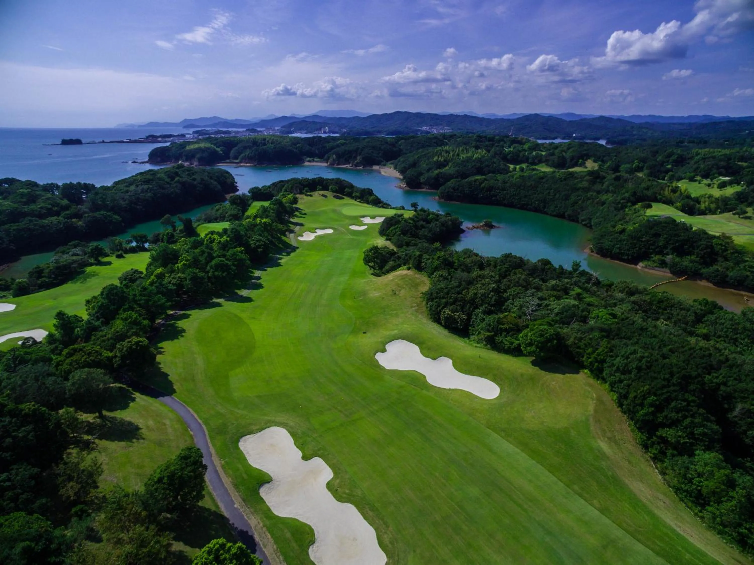 Golfcourse in Nemu Resort Hotel Nemu
