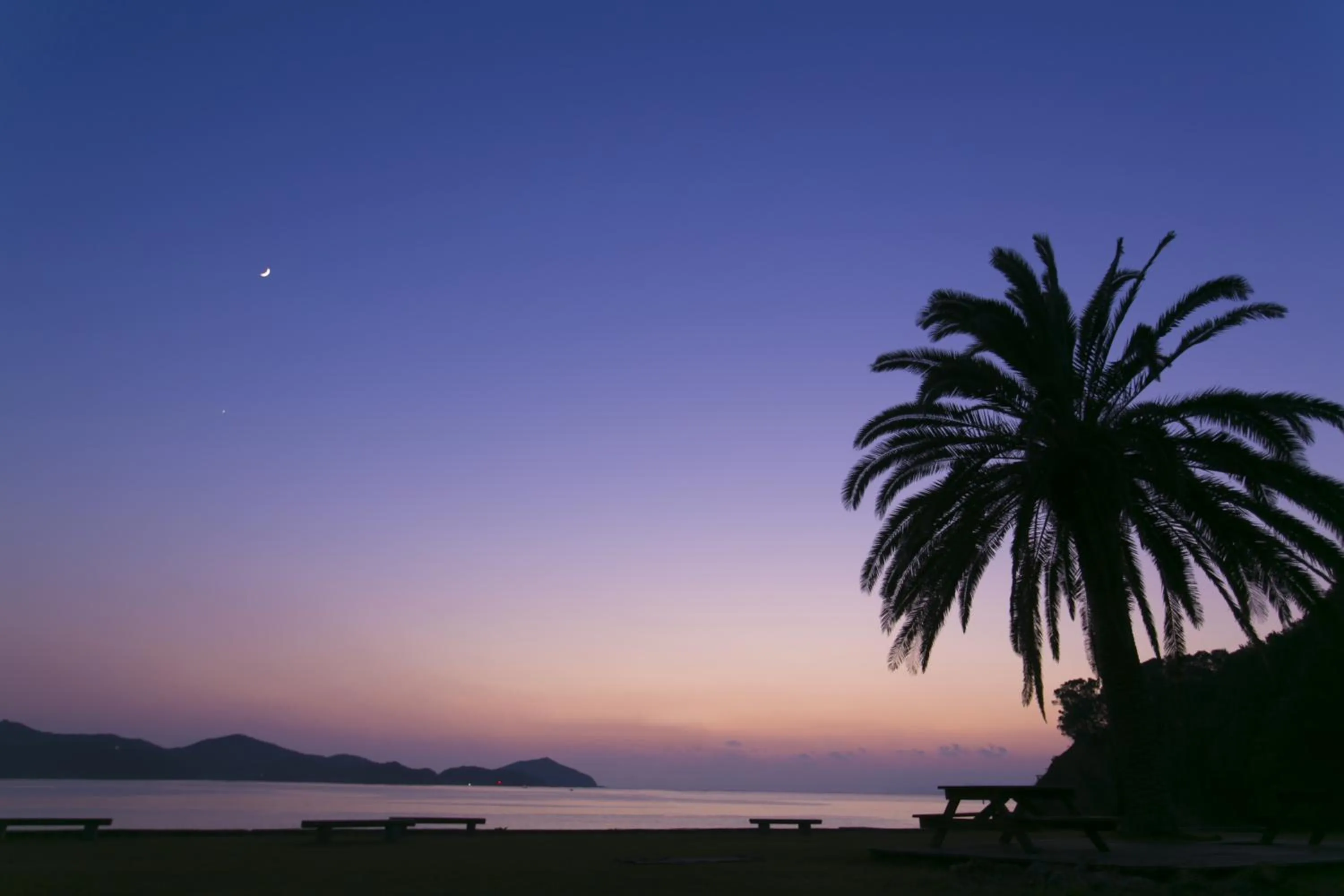 Sunset in Nemu Resort Hotel Nemu