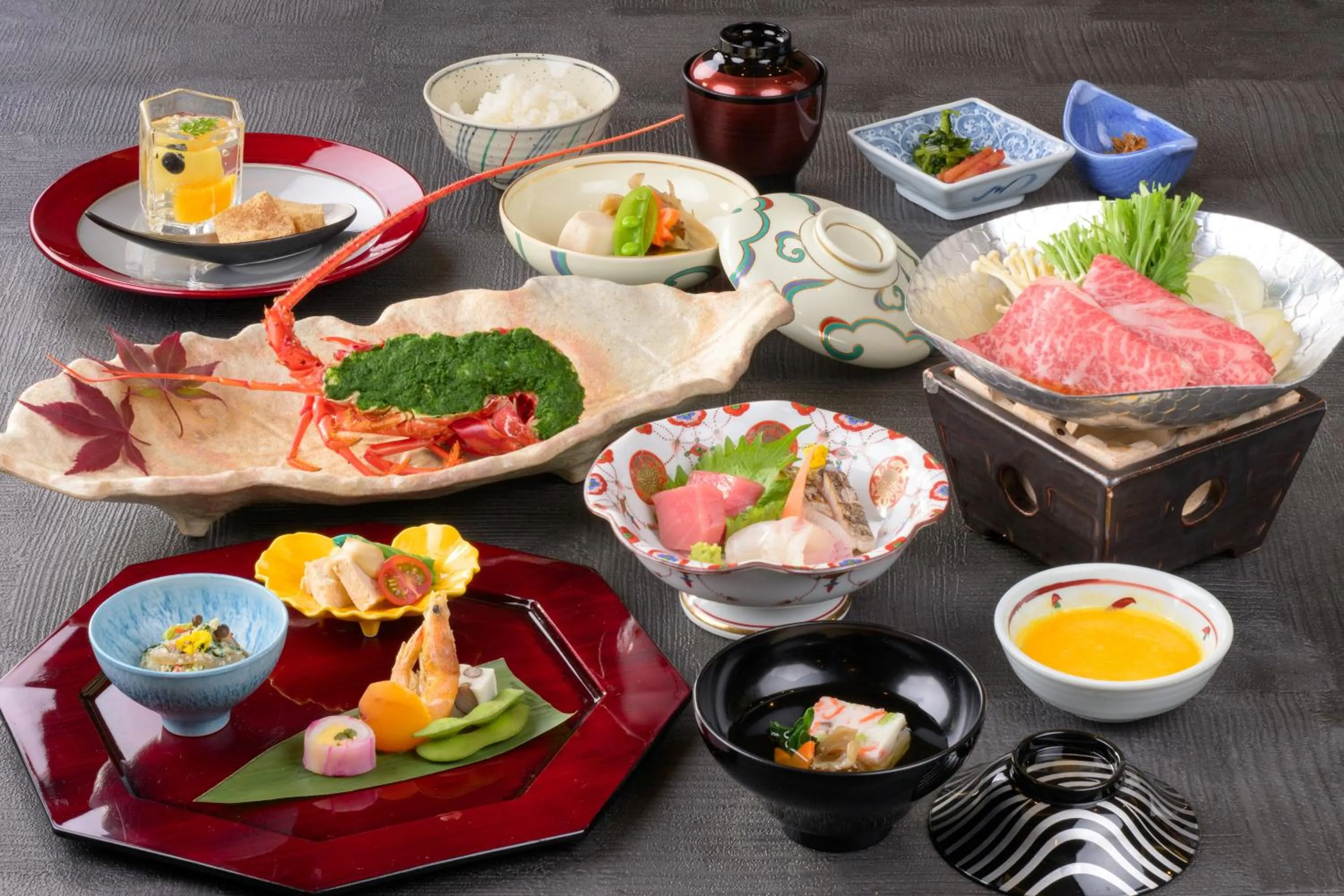 Dinner in Nemu Resort Hotel Nemu