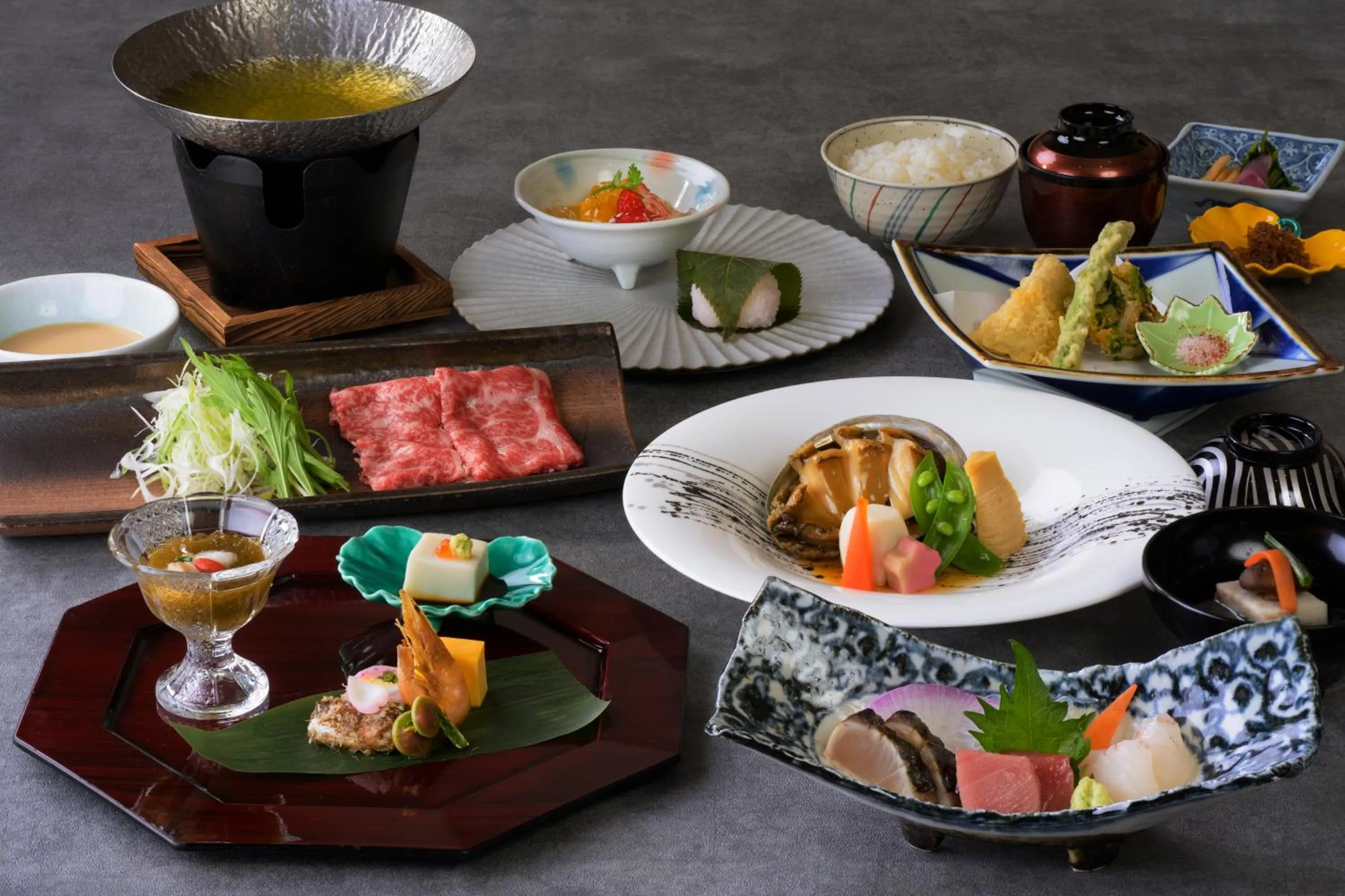 Dinner in Nemu Resort Hotel Nemu