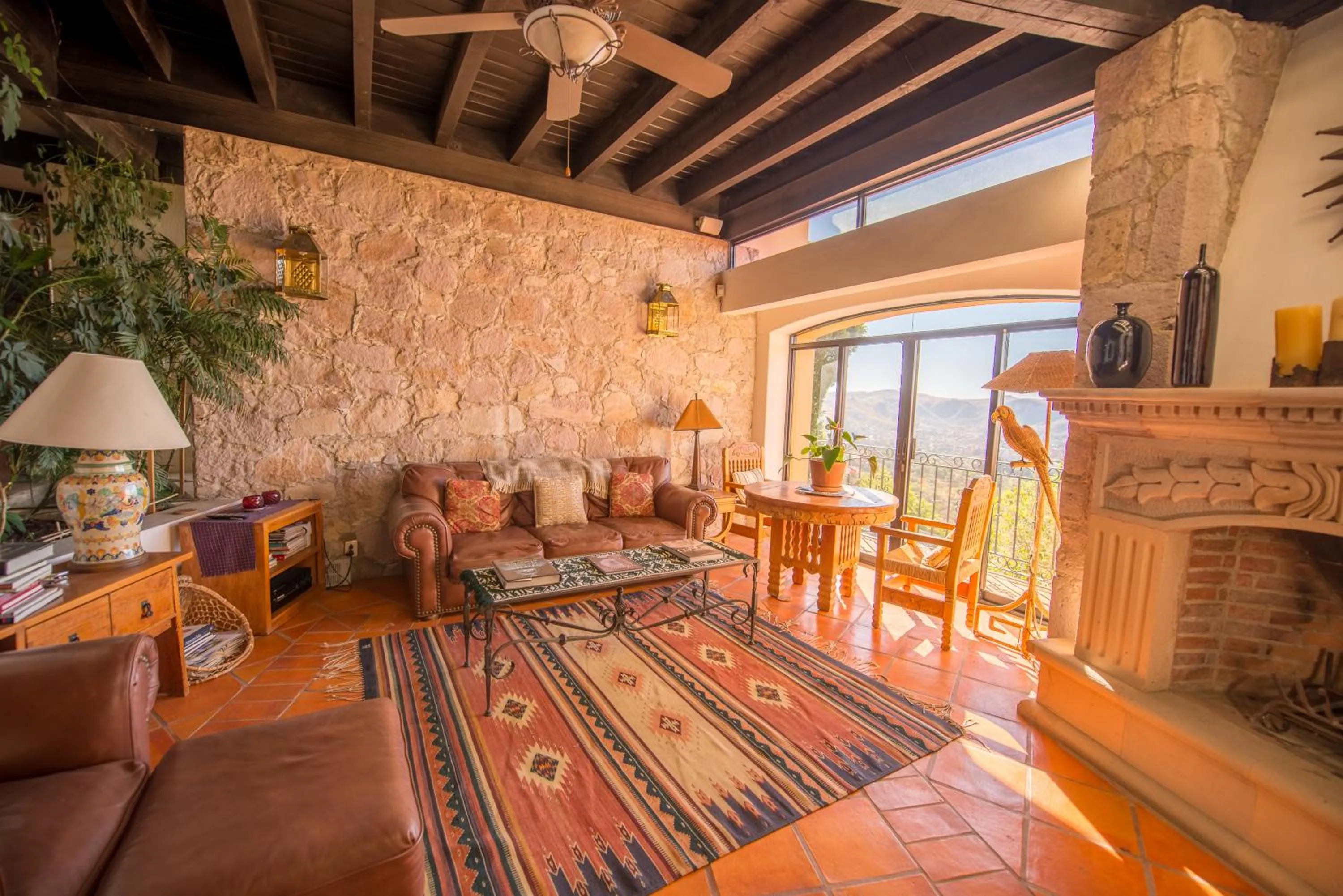 Living room in Casa Estrella de la Valenciana Hotel Boutique