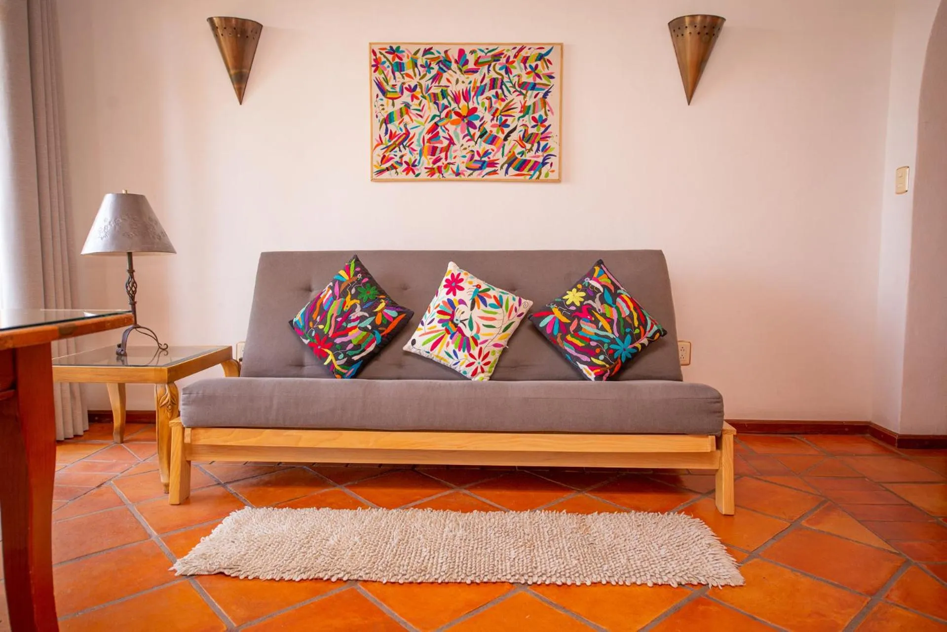 Bed in Casa Estrella de la Valenciana Hotel Boutique