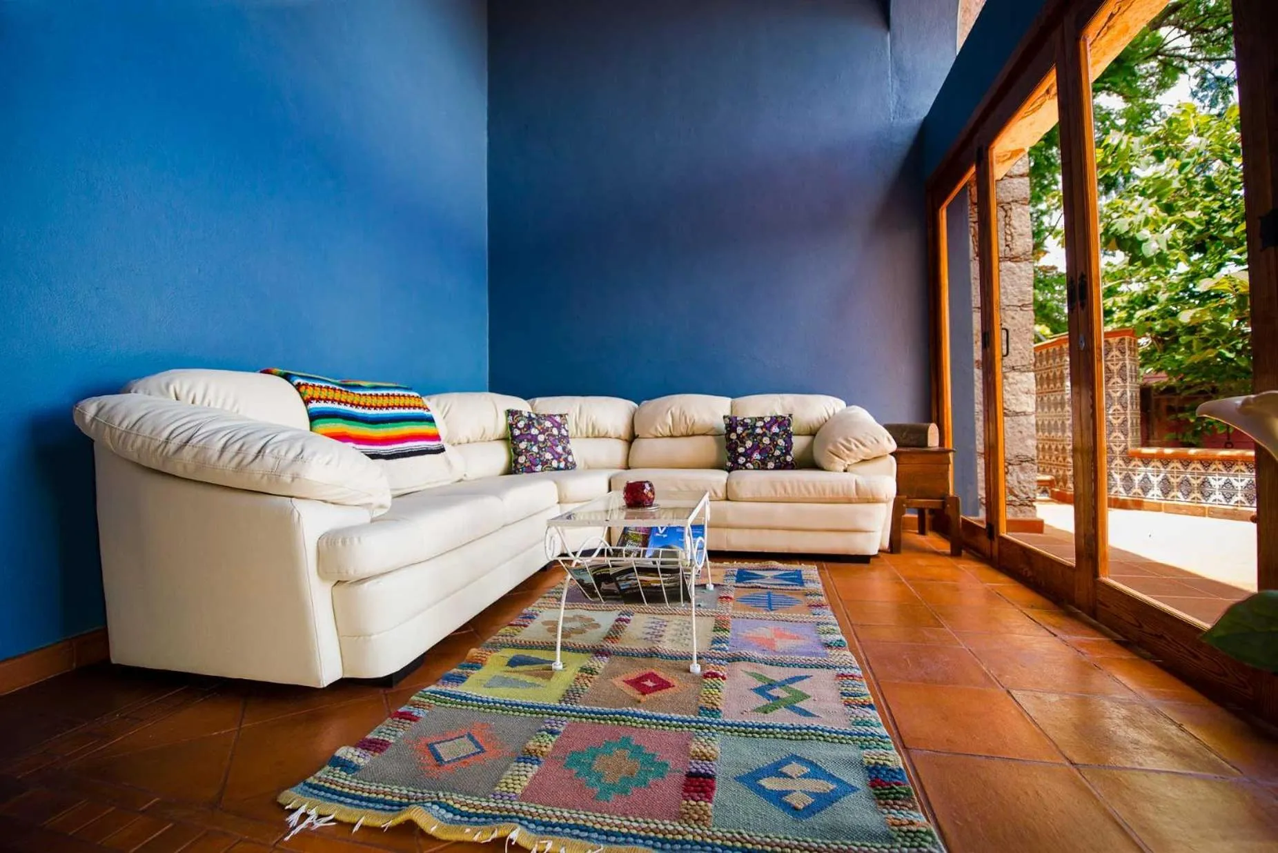 Living room in Casa Estrella de la Valenciana Hotel Boutique