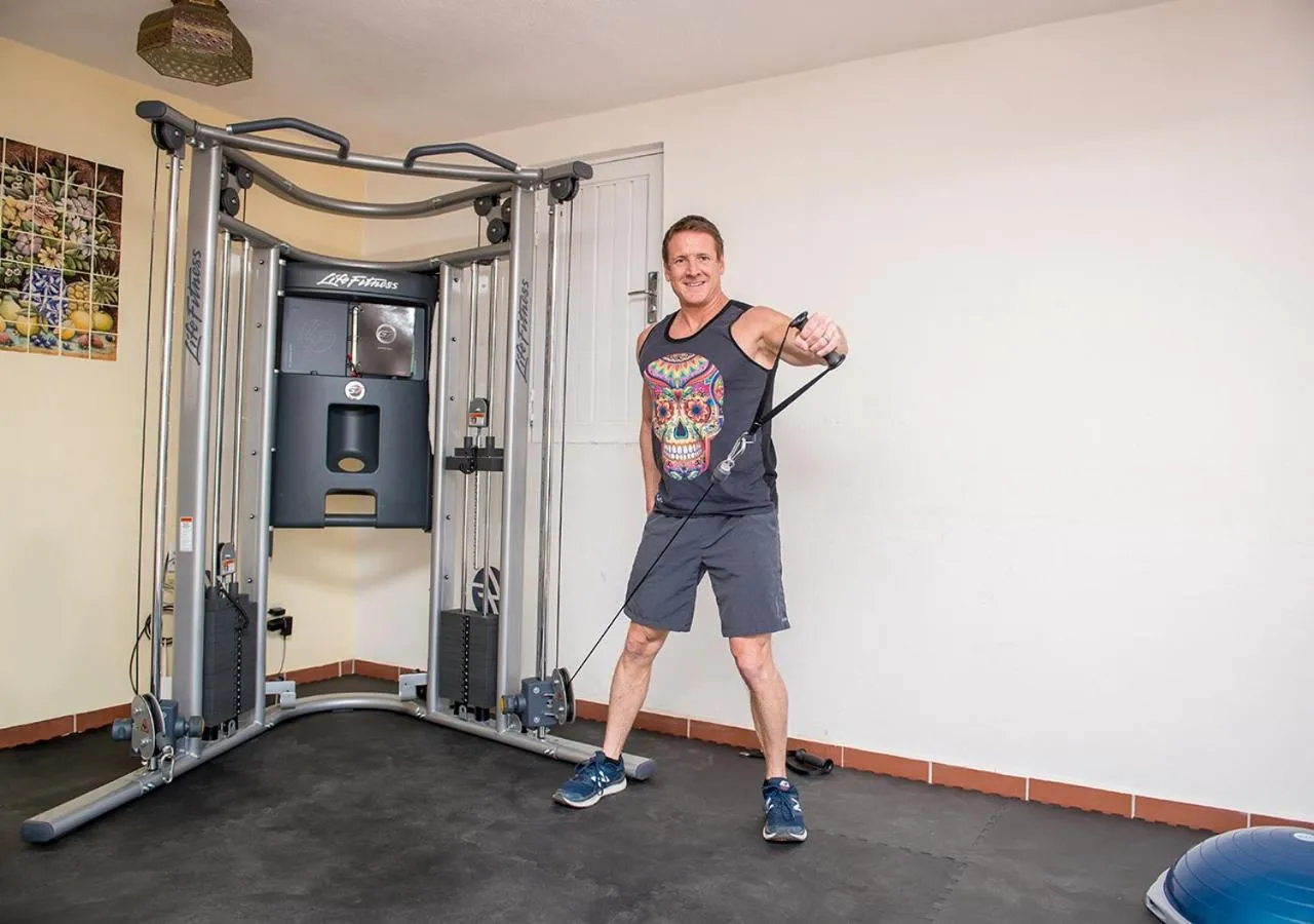 Fitness centre/facilities in Casa Estrella de la Valenciana Hotel Boutique