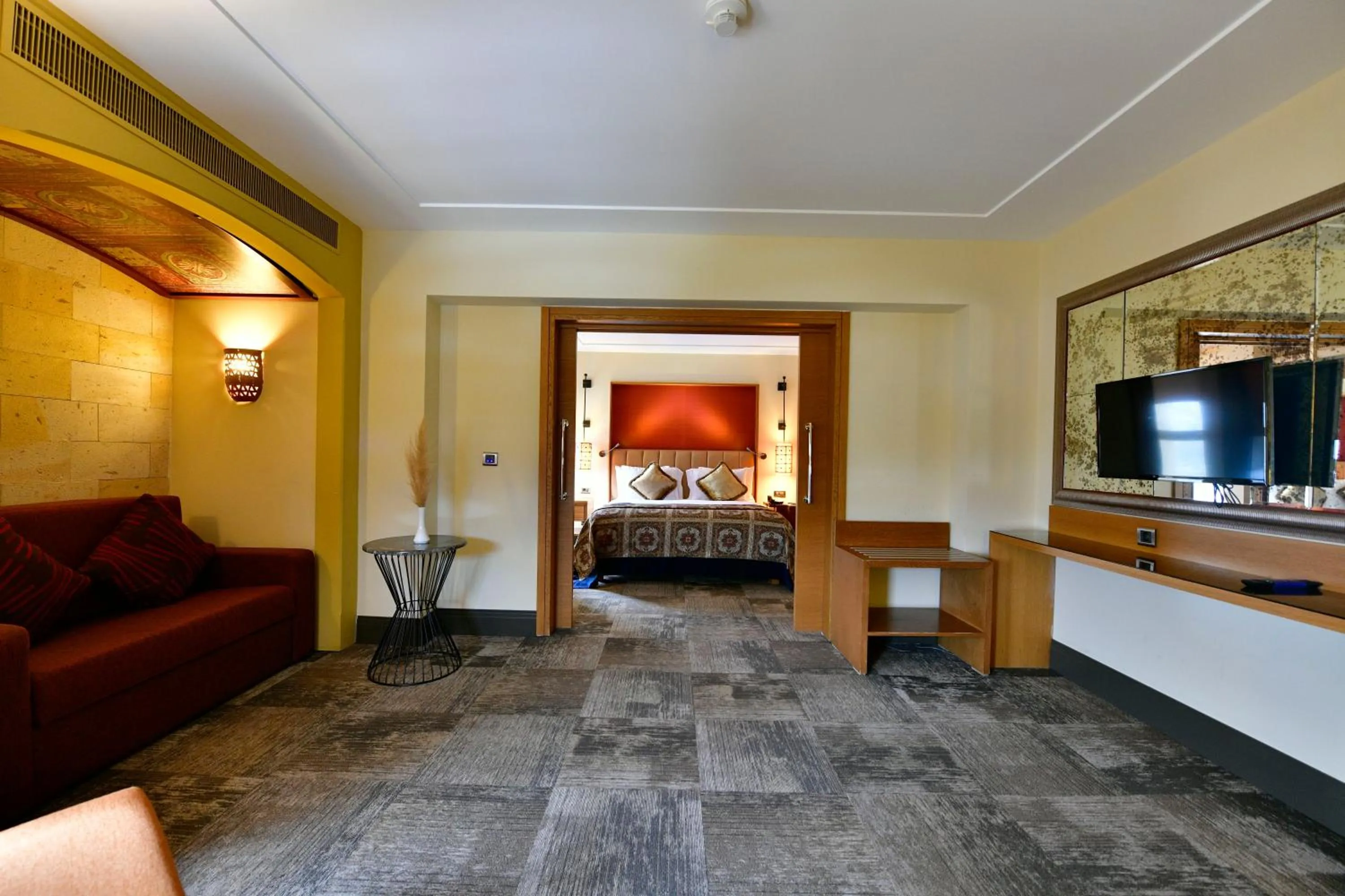 Living room, Bed in DoubleTree By Hilton Avanos Cappadocia