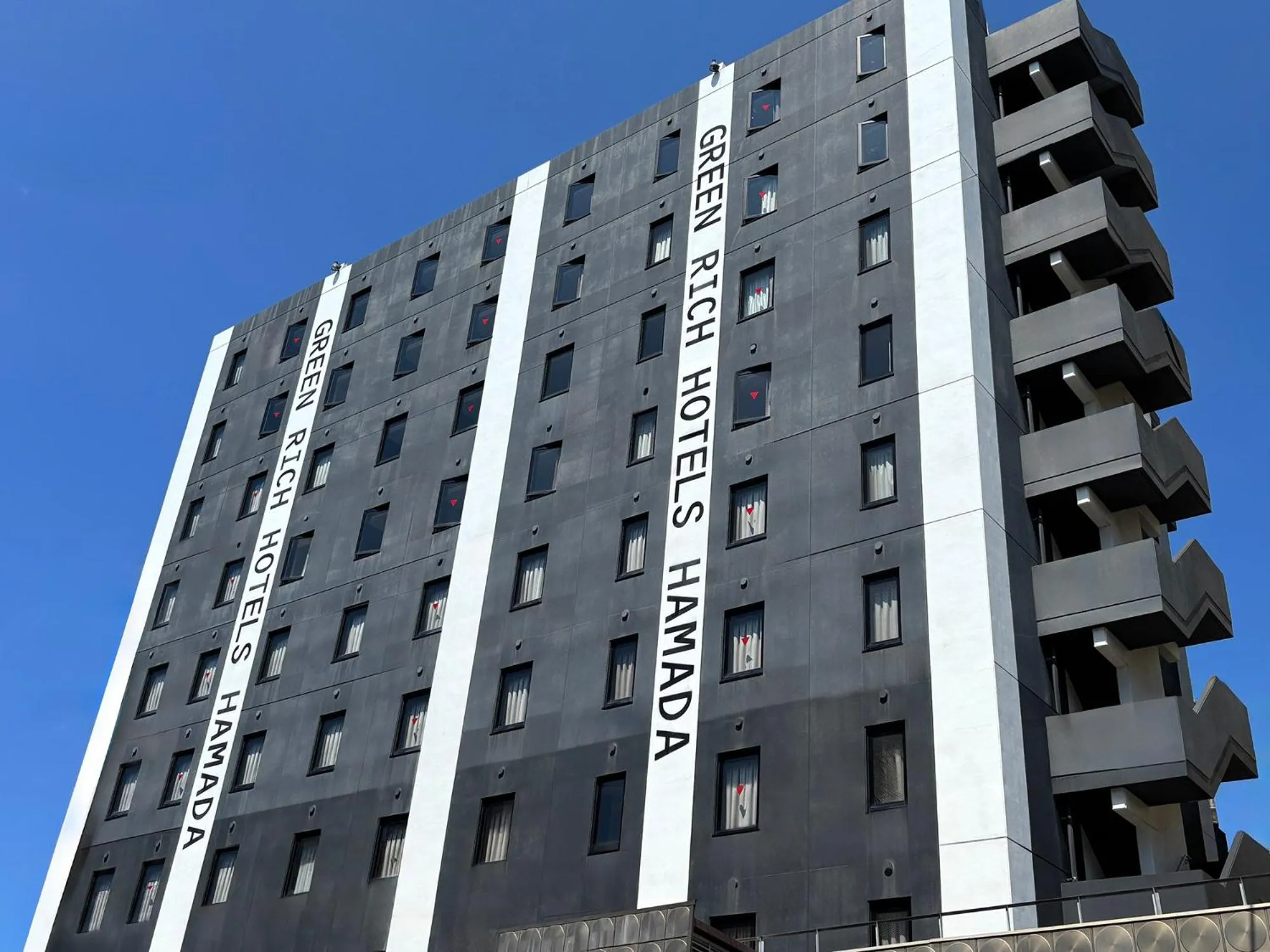 Property building in Green Rich Hotel Hamada Ekimae (Artificial hot spring Futamata Yunohana)