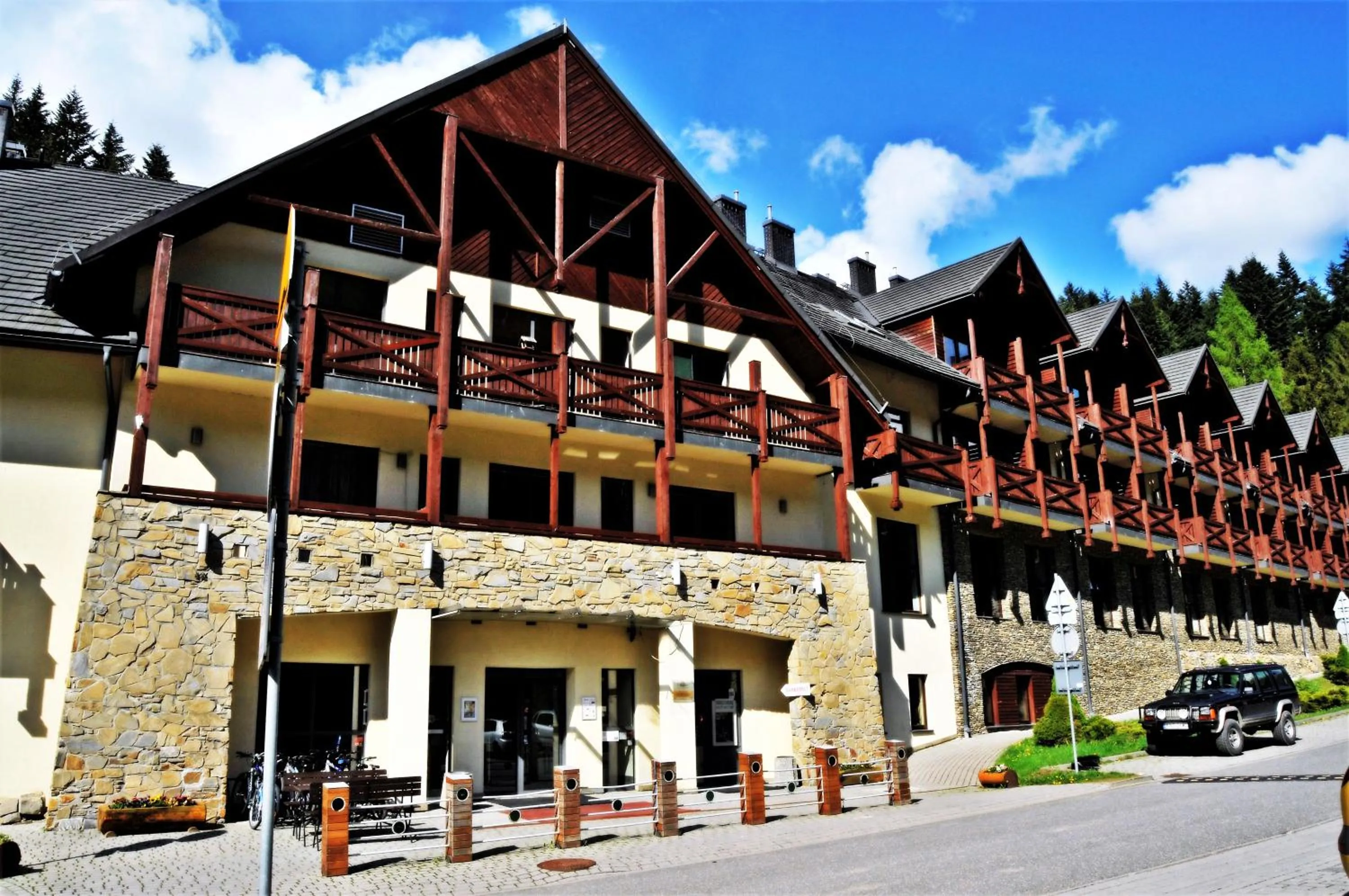 Facade/entrance in Wierchomla Ski & Spa Resort
