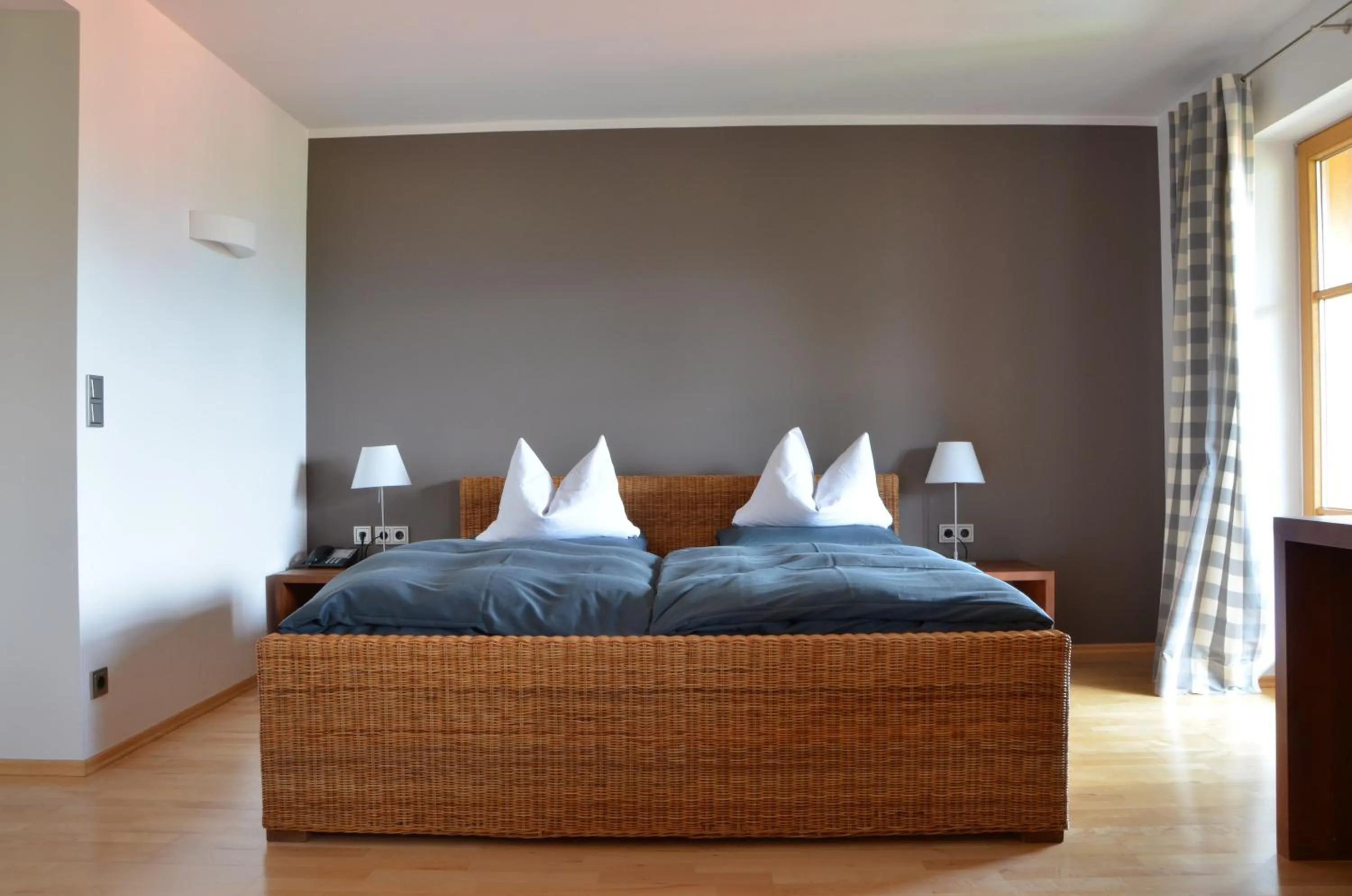 Bed in Nebelhorn Relaxhotel