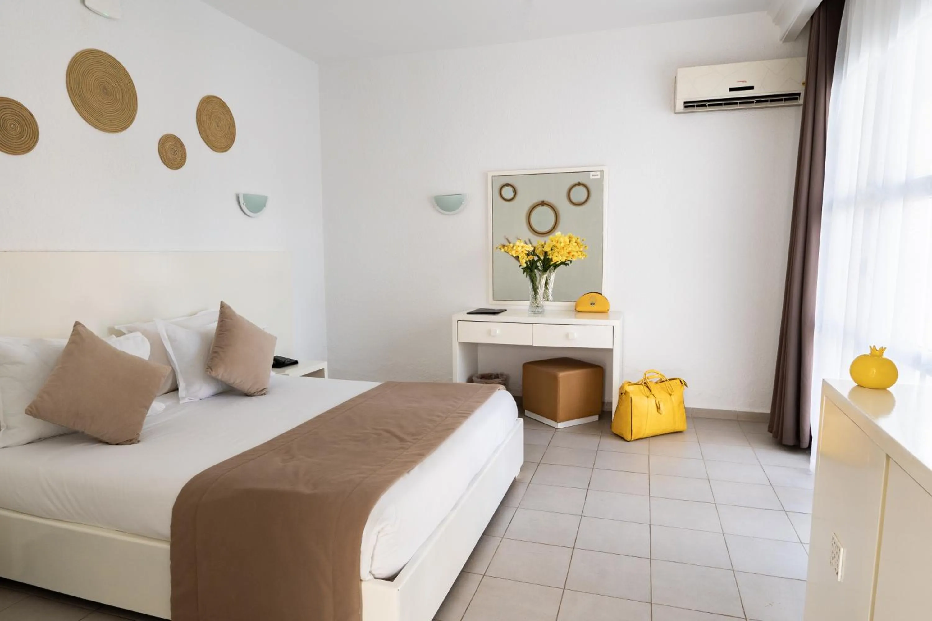 Decorative detail, Bed in Golden Tulip Président Hammamet