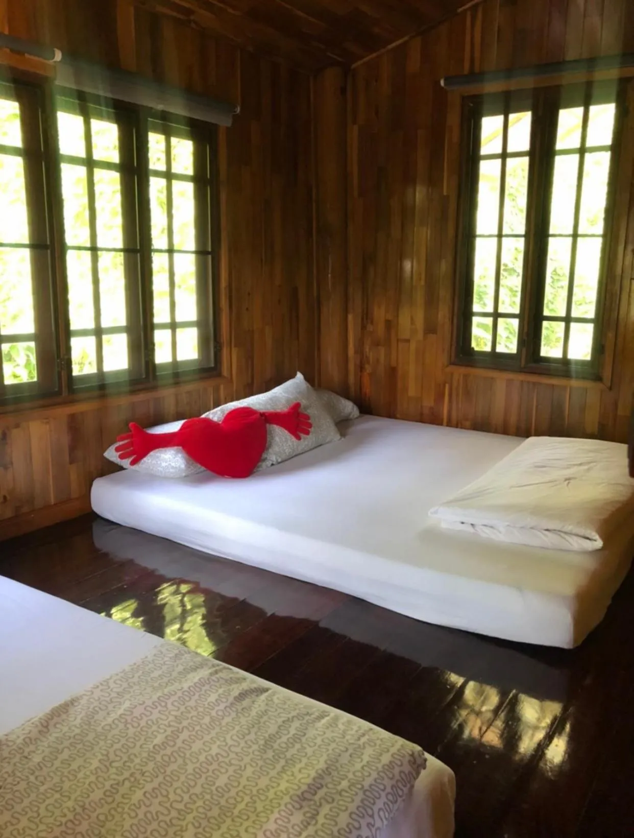 Bed in BaanRai KhunYa บ้านไร่คุณย่า