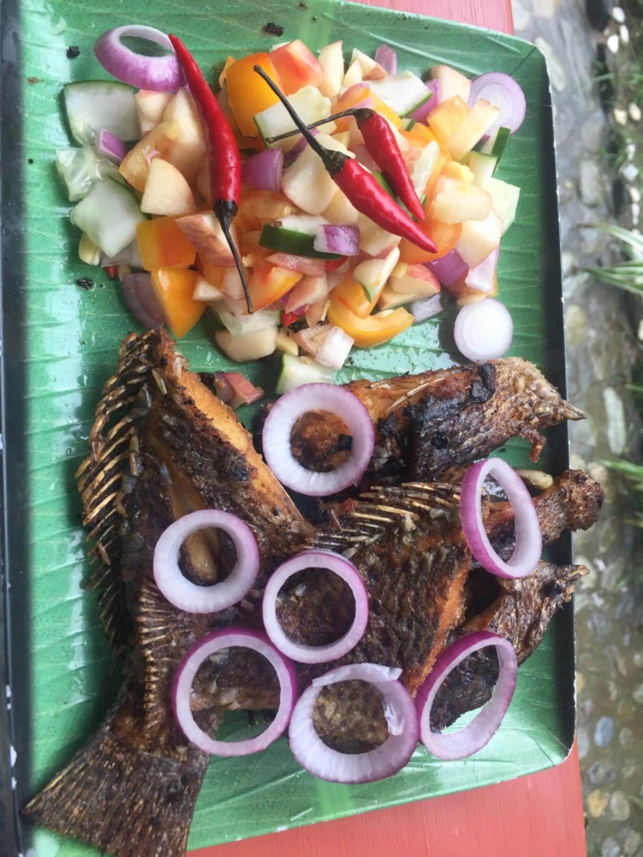 Food in Riverside at Aninuan Accommodation and Food