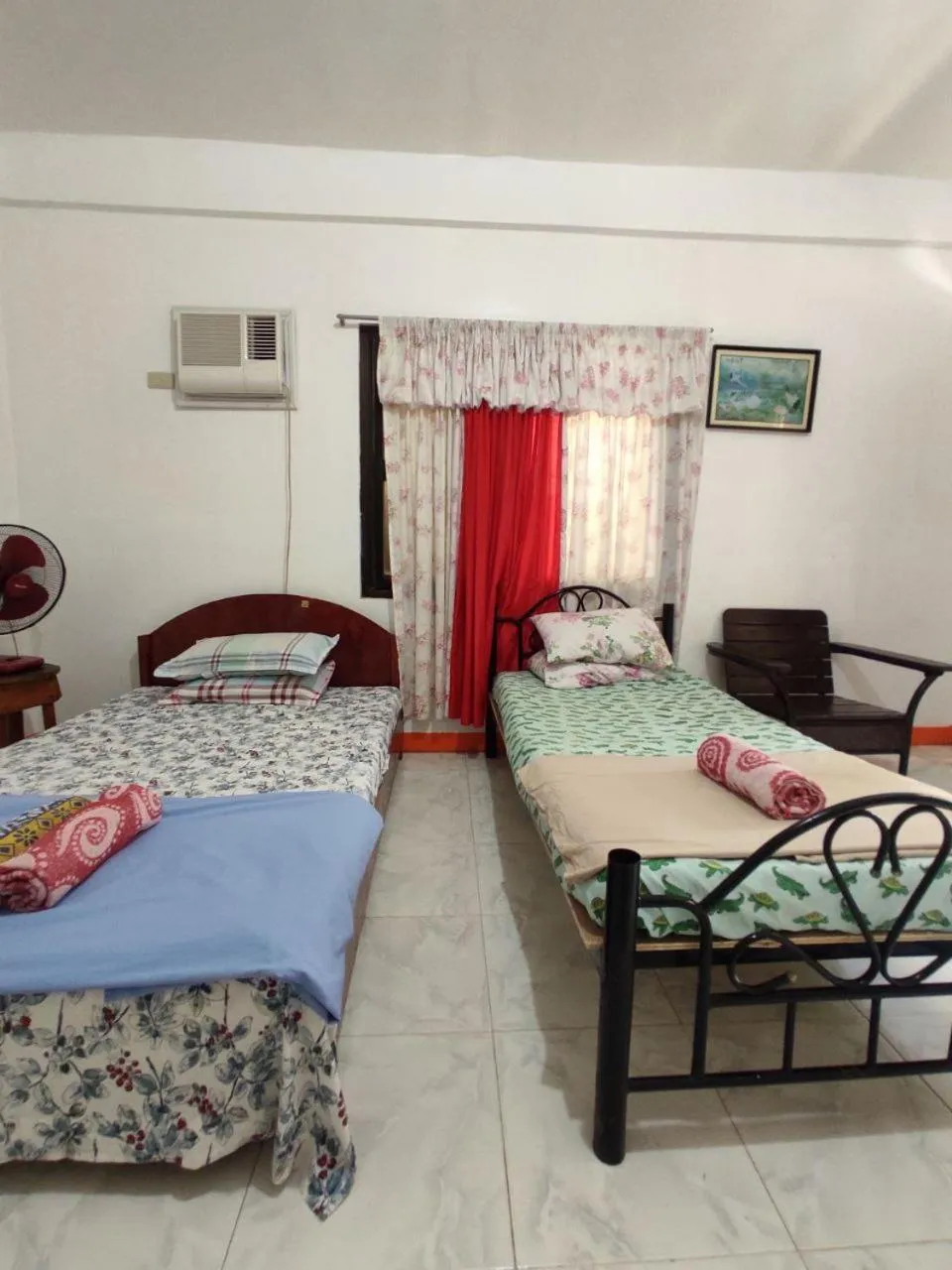 Bed in Riverside at Aninuan Accommodation and Food