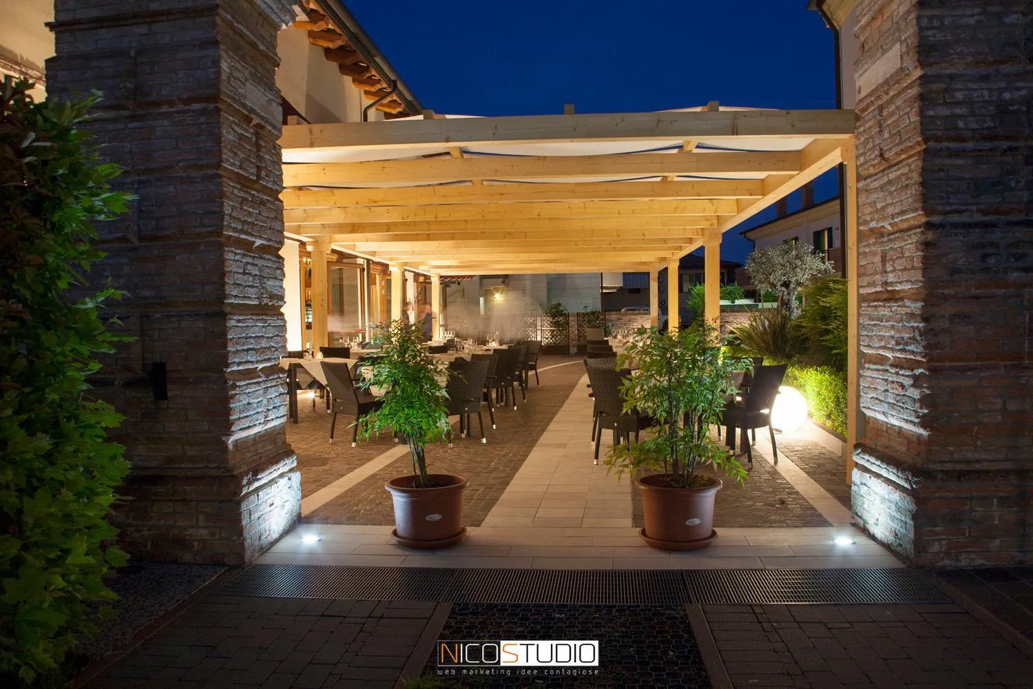 Property building in Albergo Antica Corte Marchesini