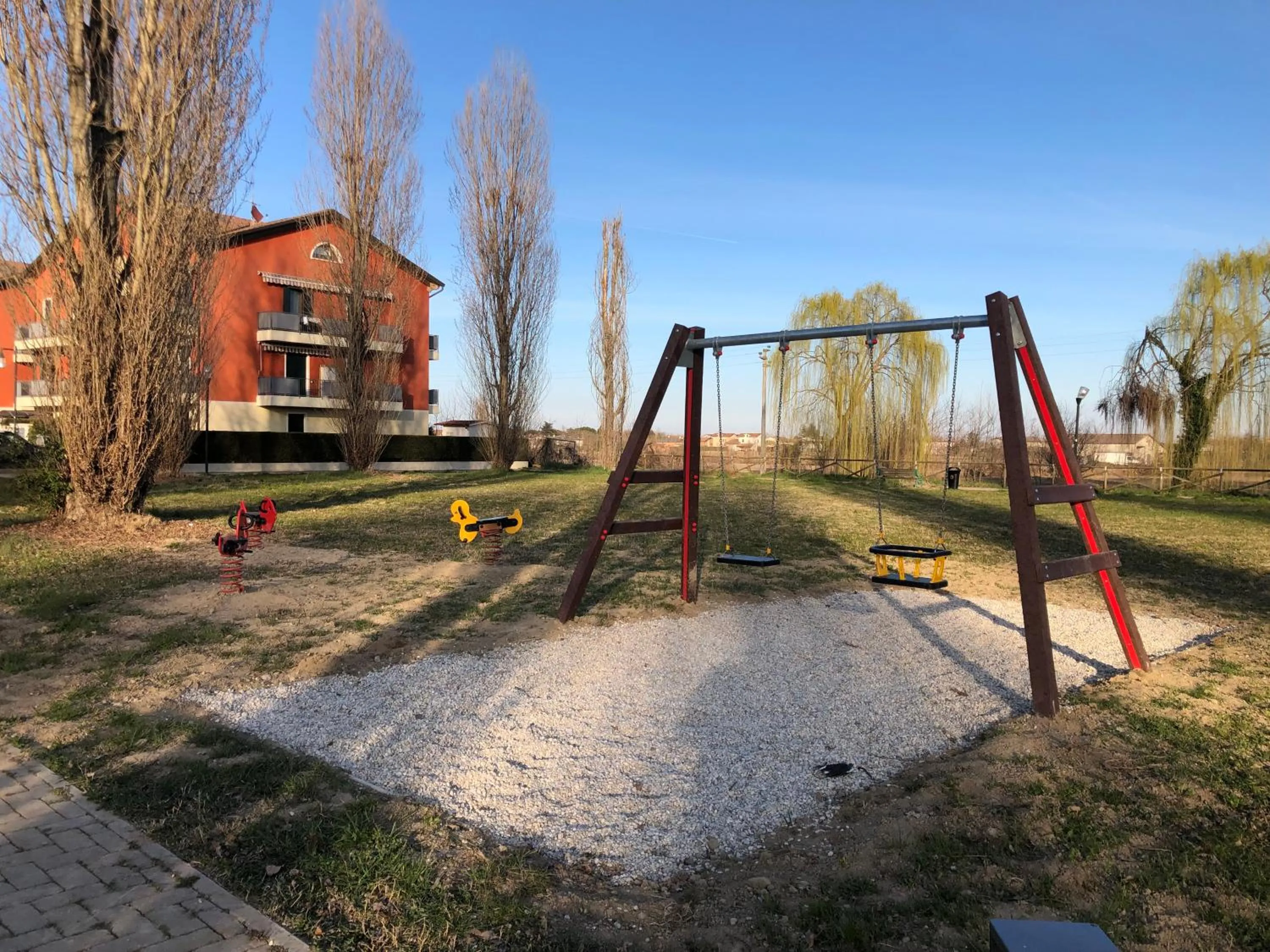 Children play ground in Albergo Antica Corte Marchesini