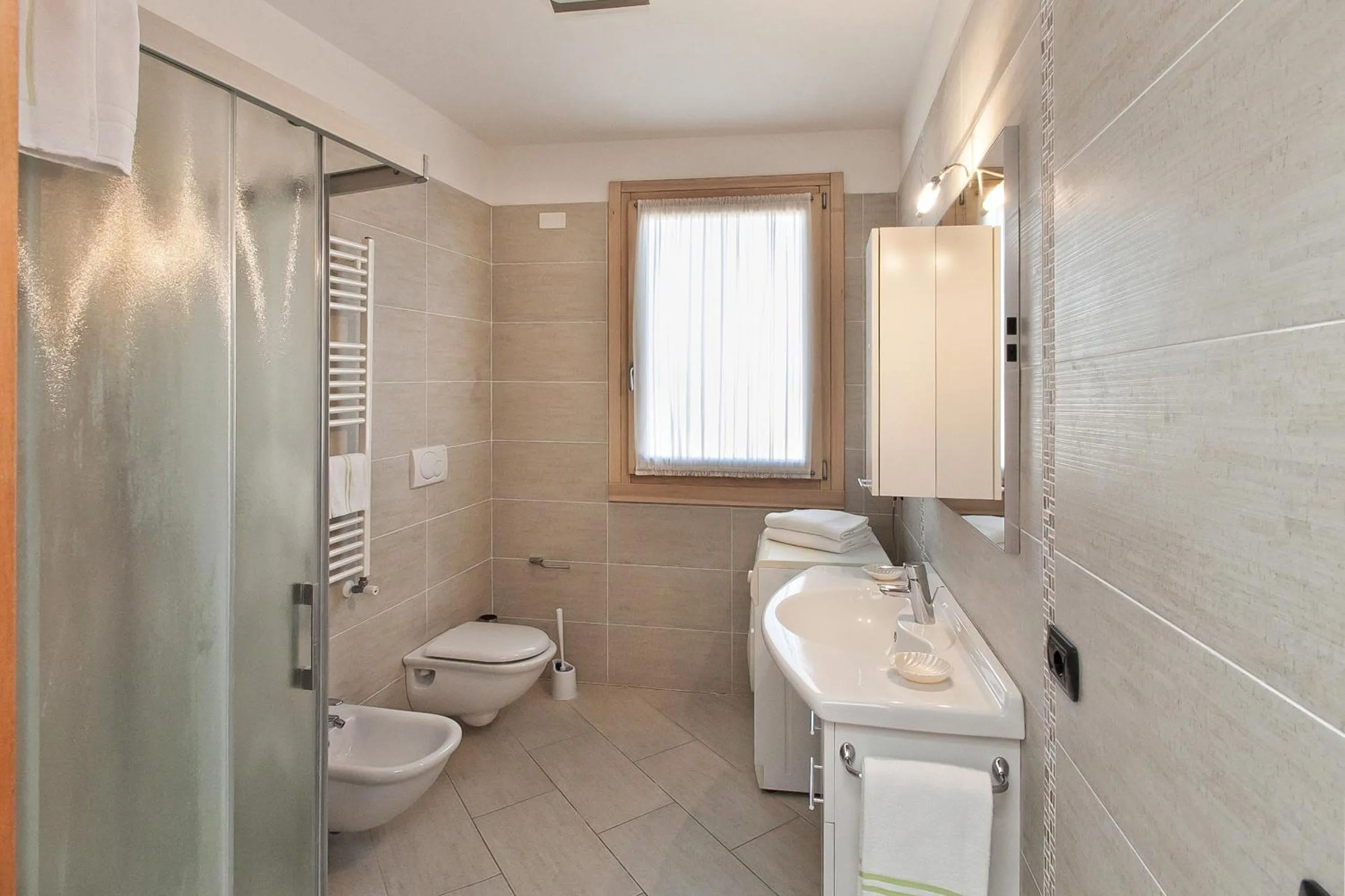 Shower in Albergo Antica Corte Marchesini