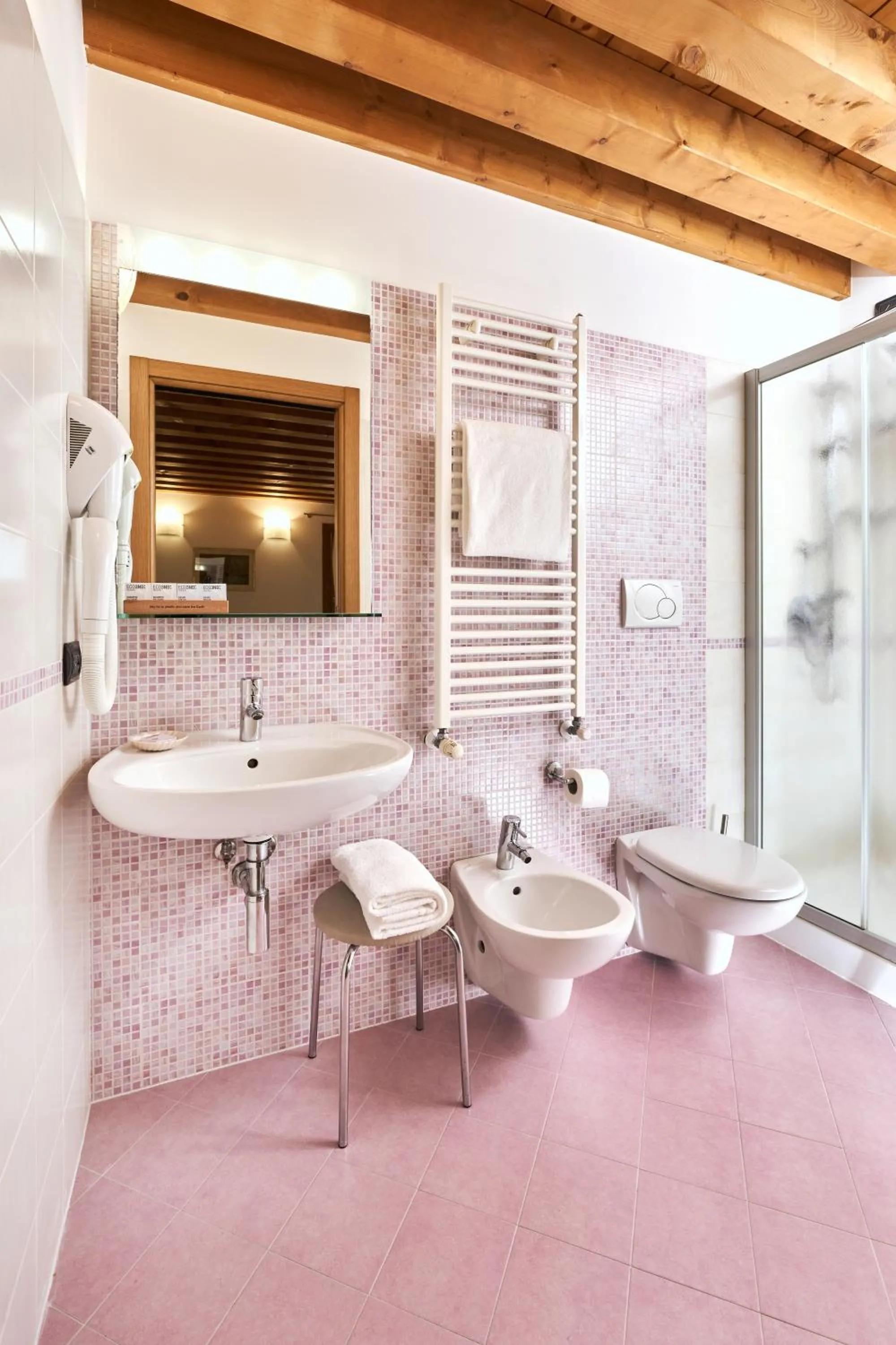 Shower in Albergo Antica Corte Marchesini