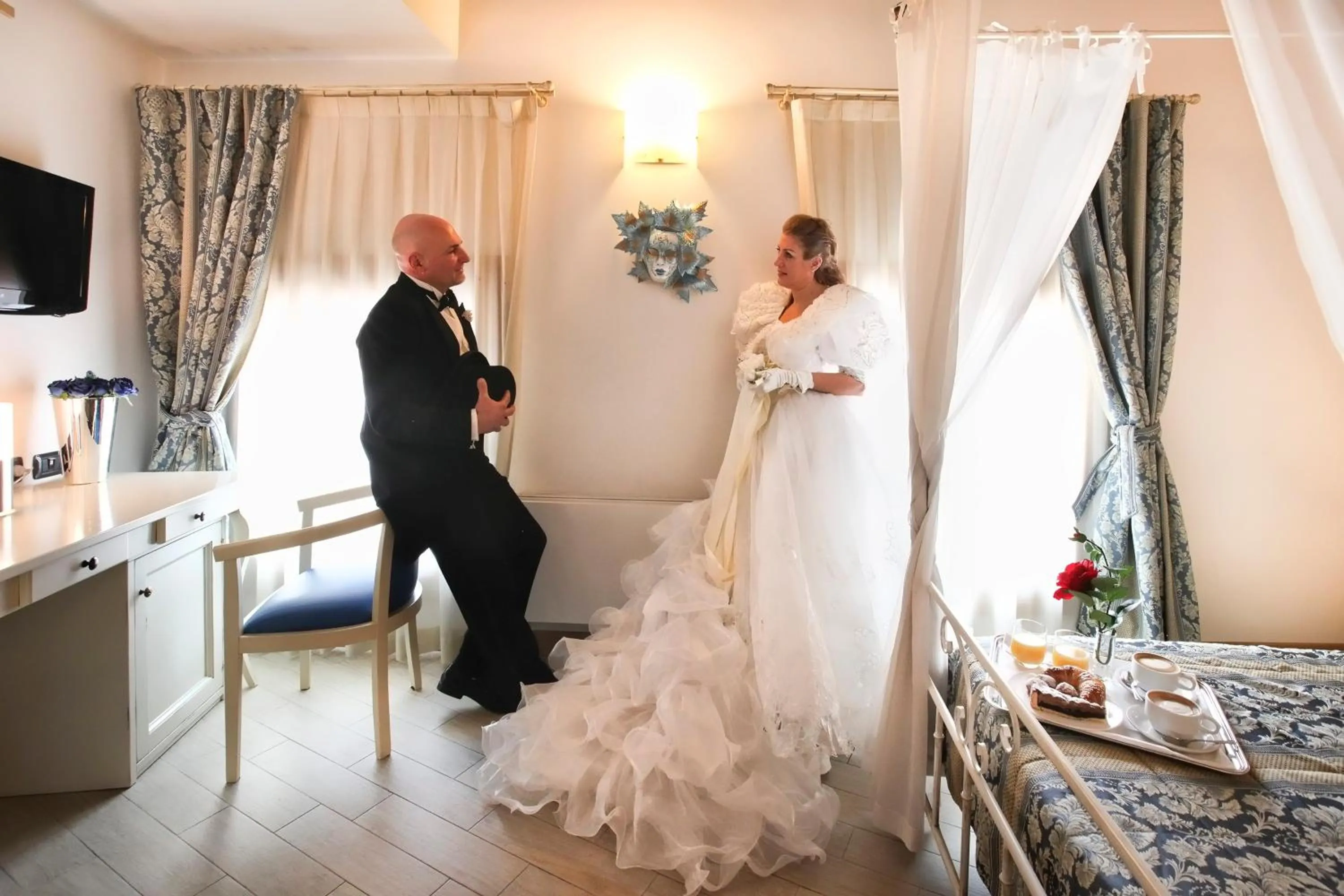 Guests in Albergo Antica Corte Marchesini