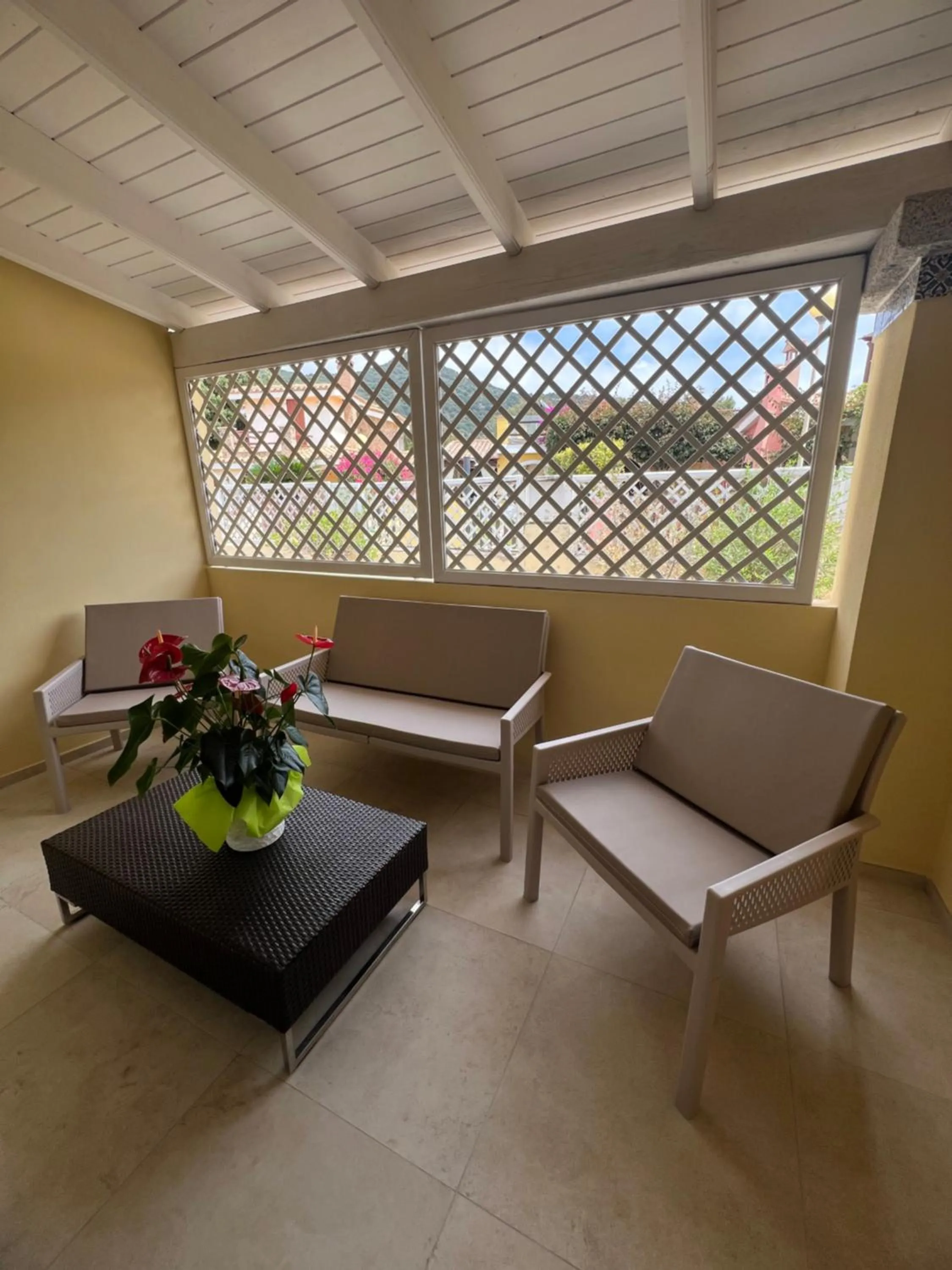 Patio in Hotel Fiore Di Maggio