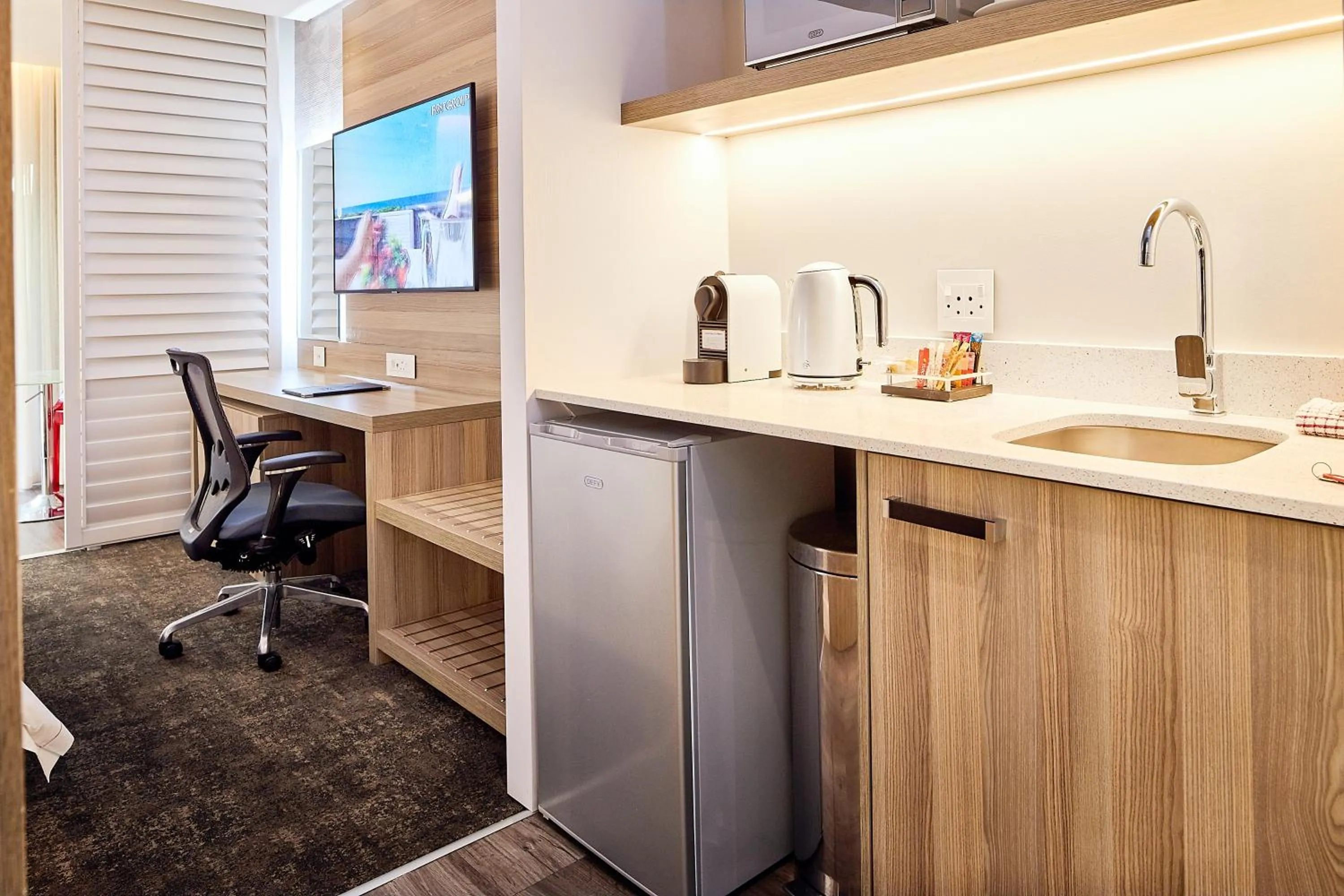 TV and multimedia in First Group Riviera Suites