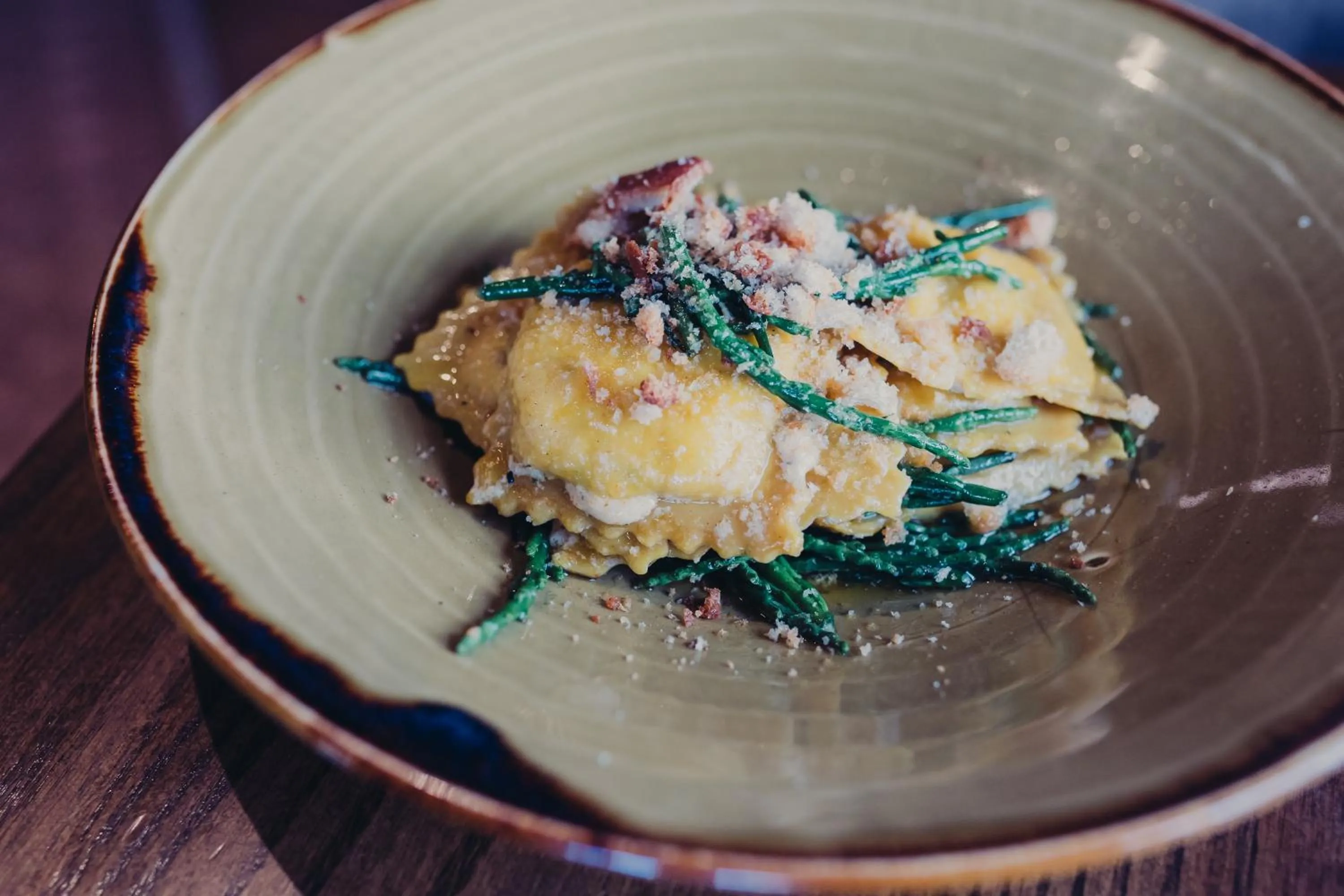 Food and drinks in The Bulls Head Hotel