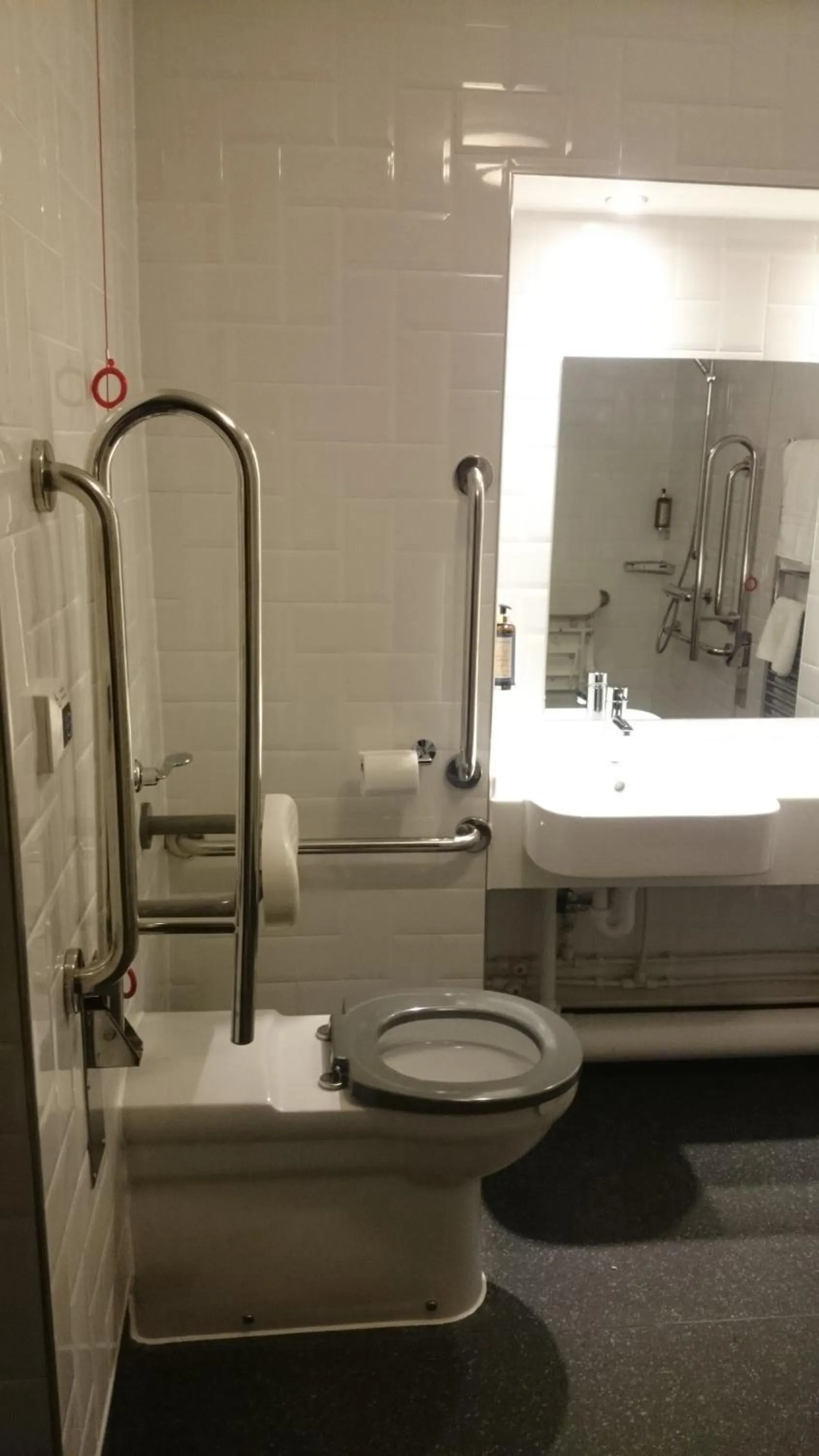 Bathroom in The Bulls Head Hotel