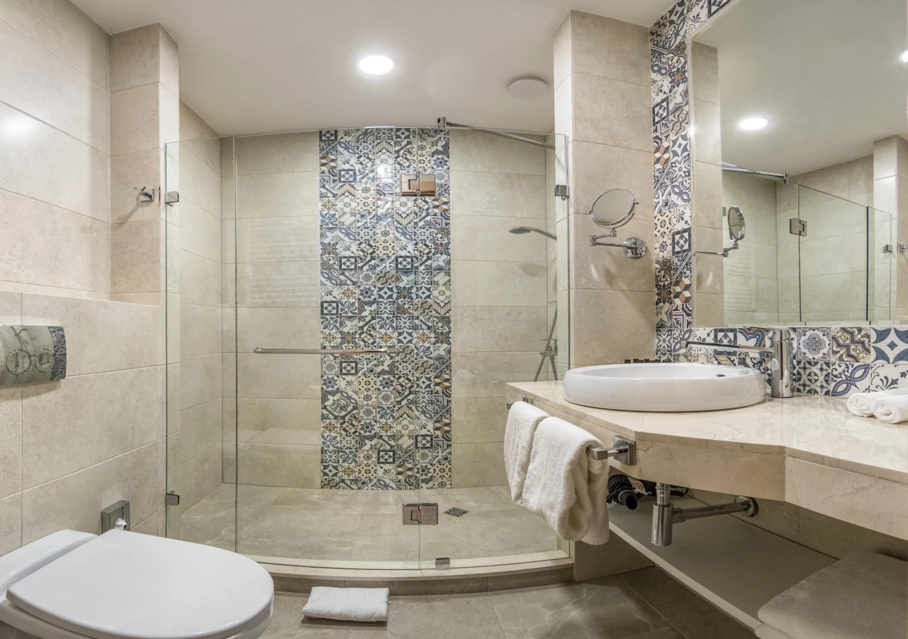 Bathroom in Golden Tulip Borjomi