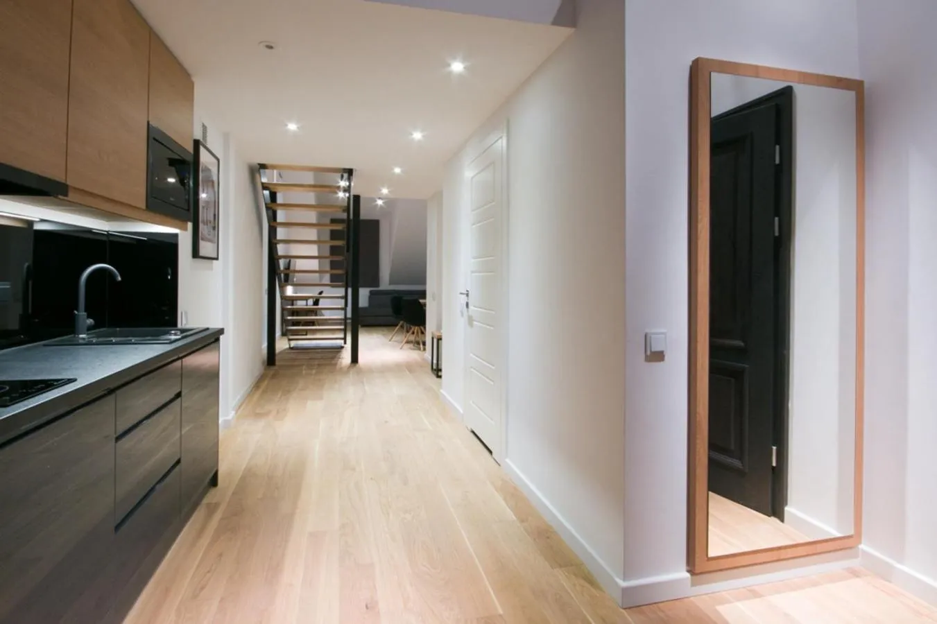 Kitchen or kitchenette in Aparthotel BC 29 Residence