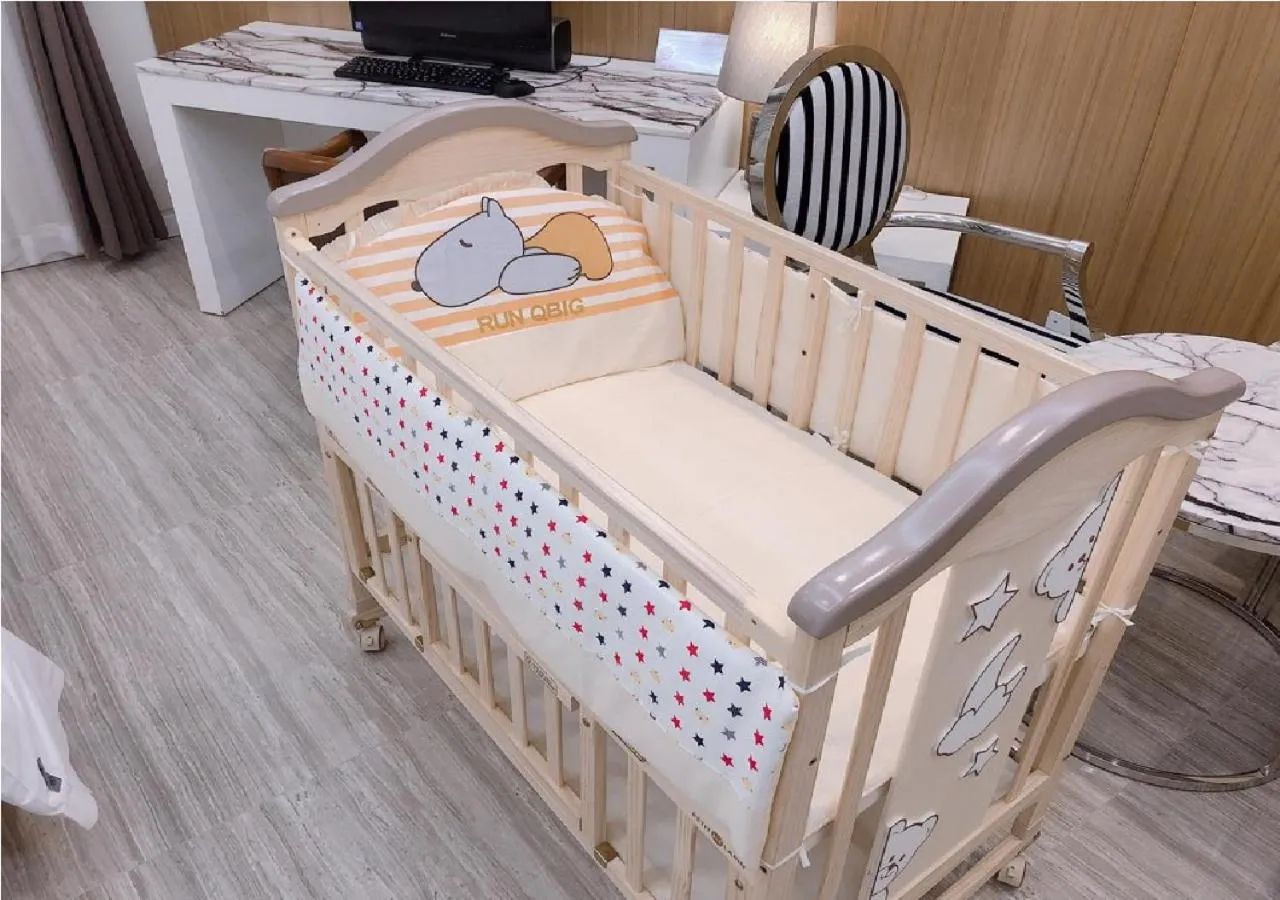 Living room, Bed in Gwangju Aura Hotel