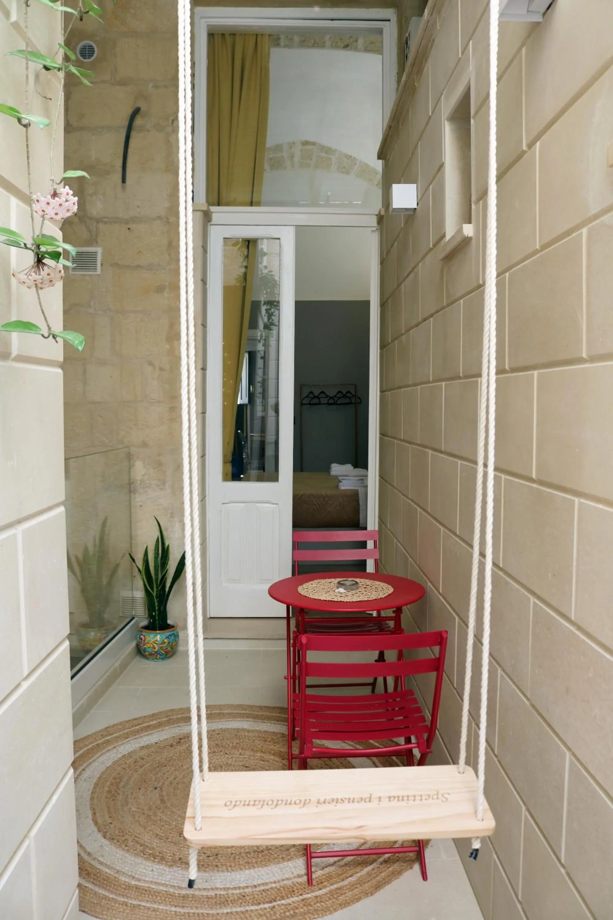 Patio in Bed & Breakfast Idomeneo 63