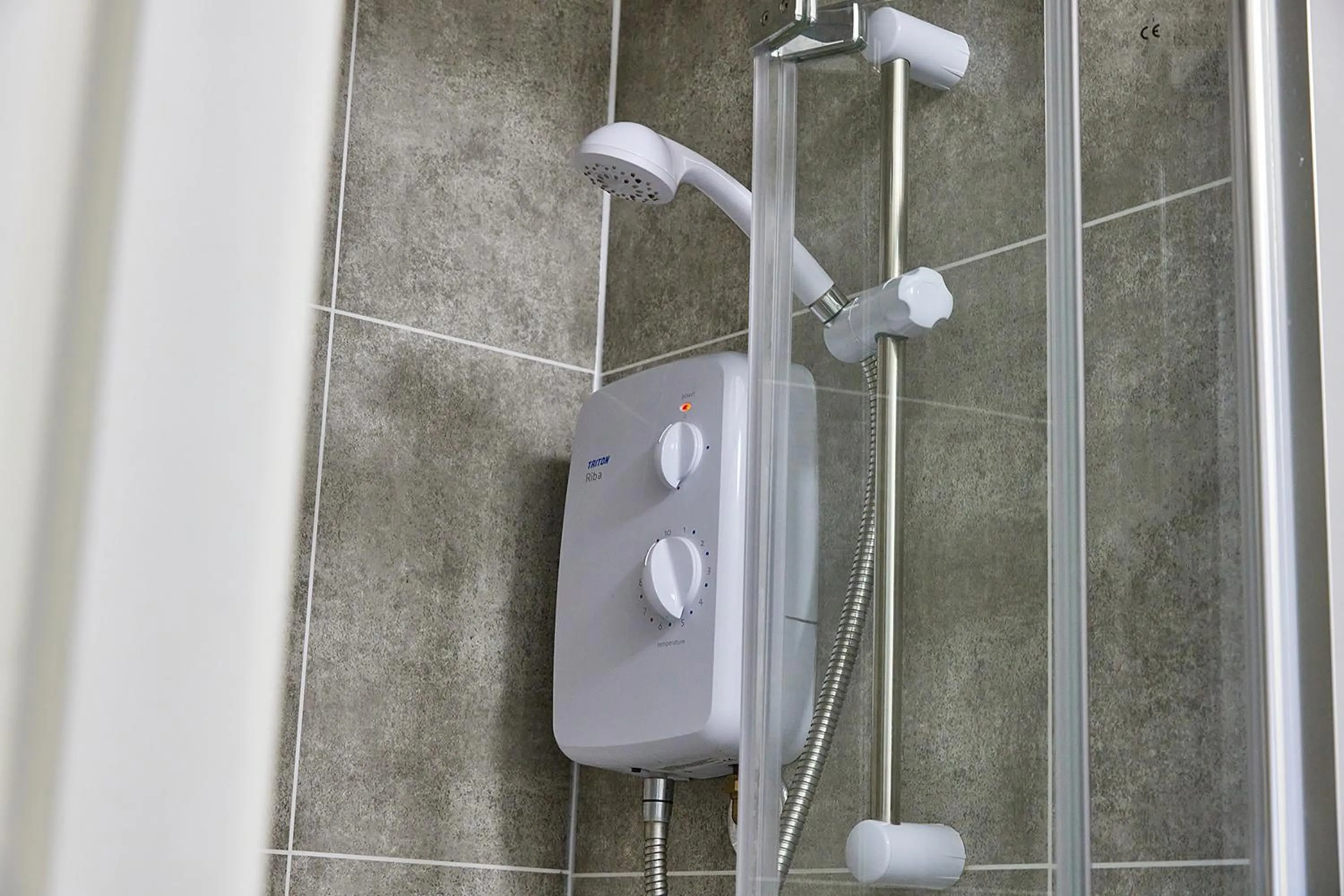 Shower in Pleasure Holiday Apartments