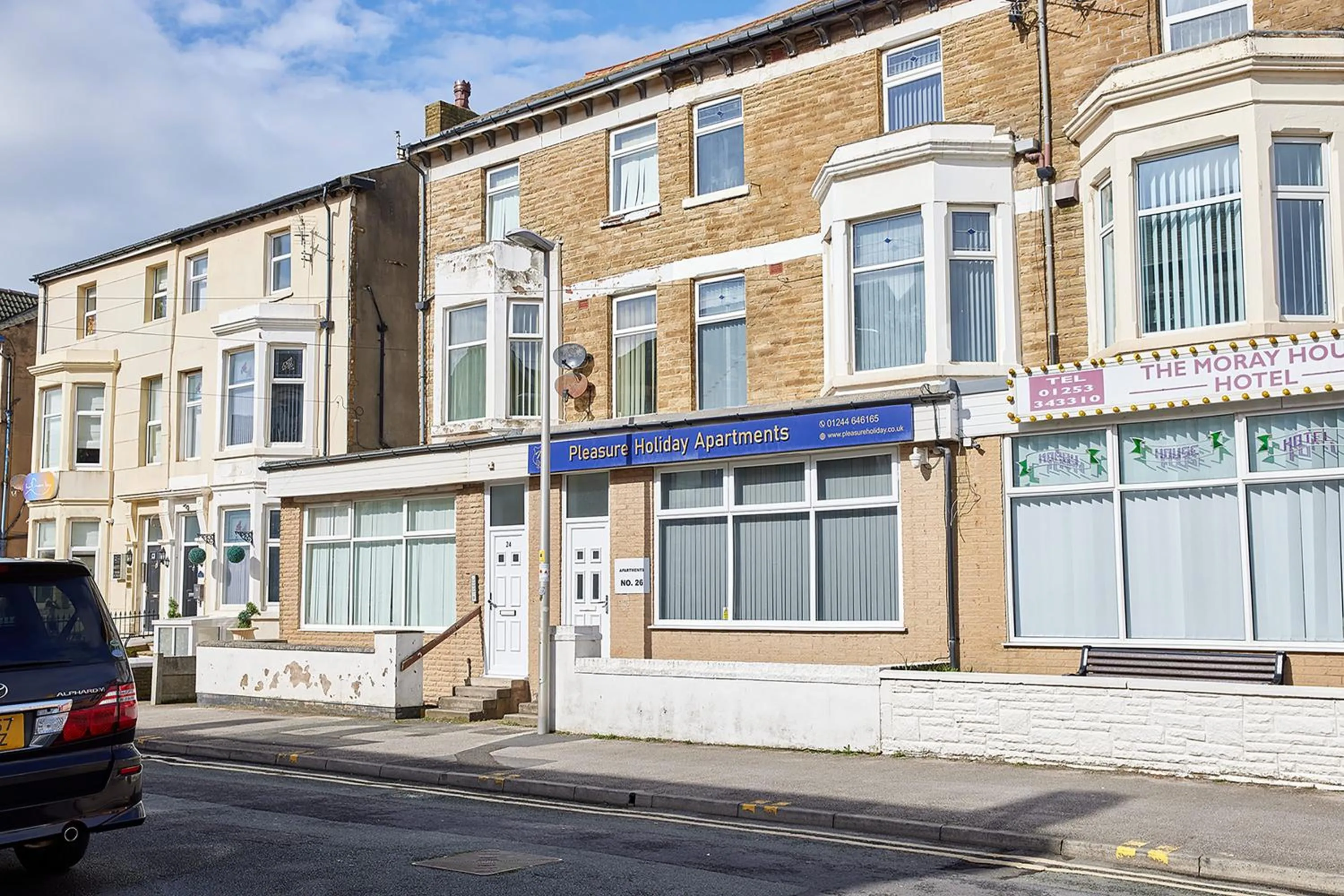 Property building in Pleasure Holiday Apartments