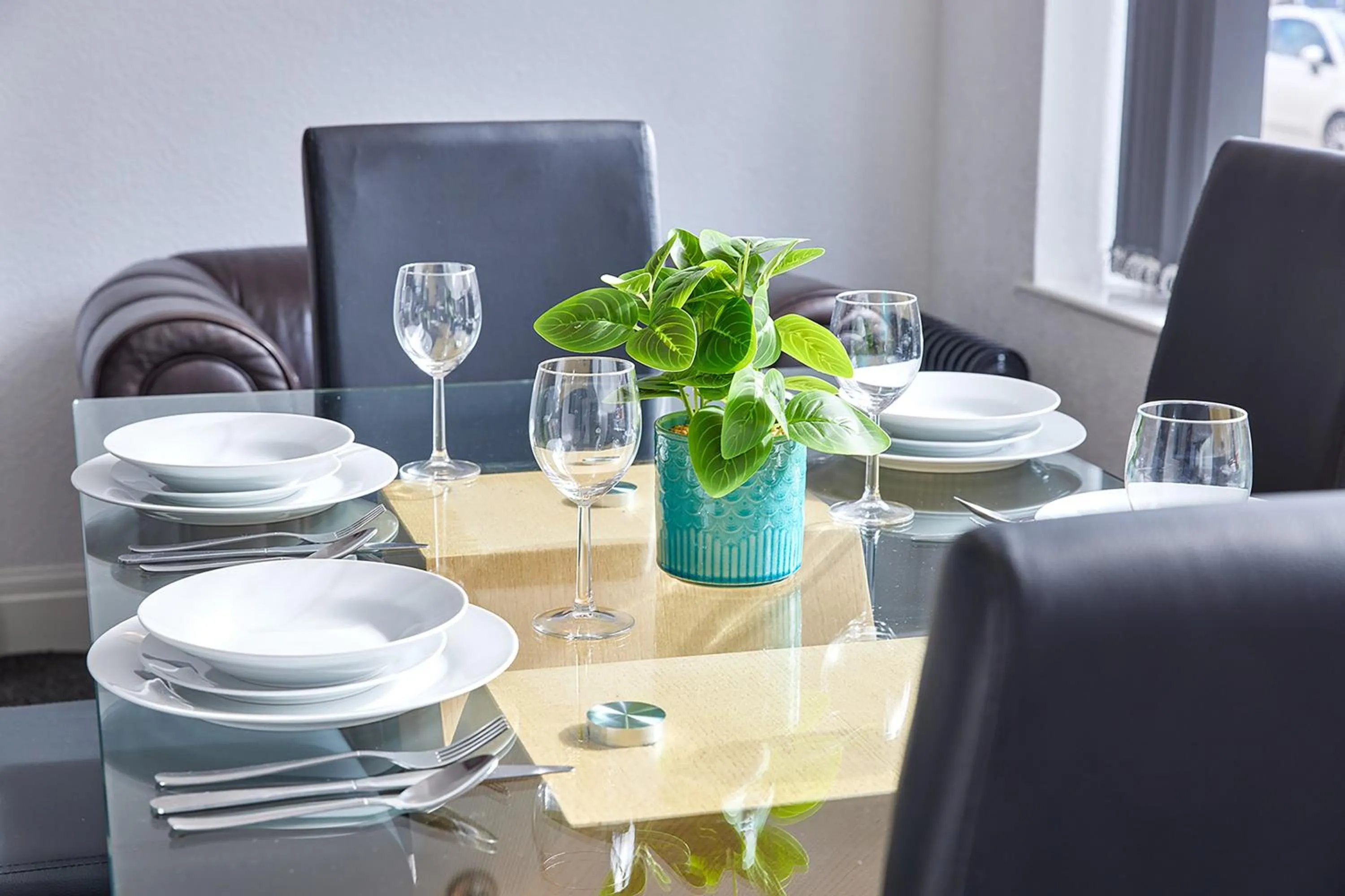 Living room in Pleasure Holiday Apartments