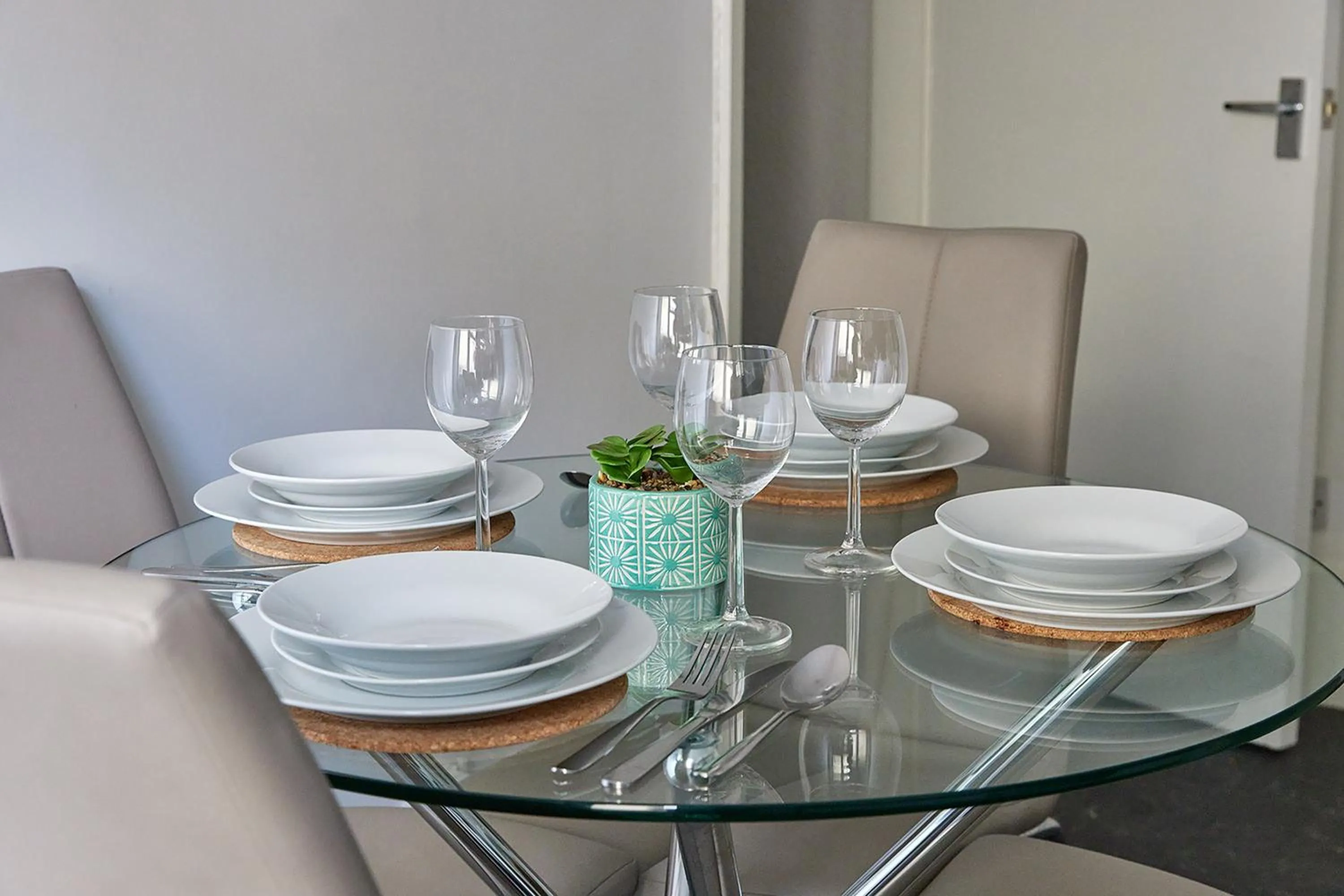 Seating area in Pleasure Holiday Apartments