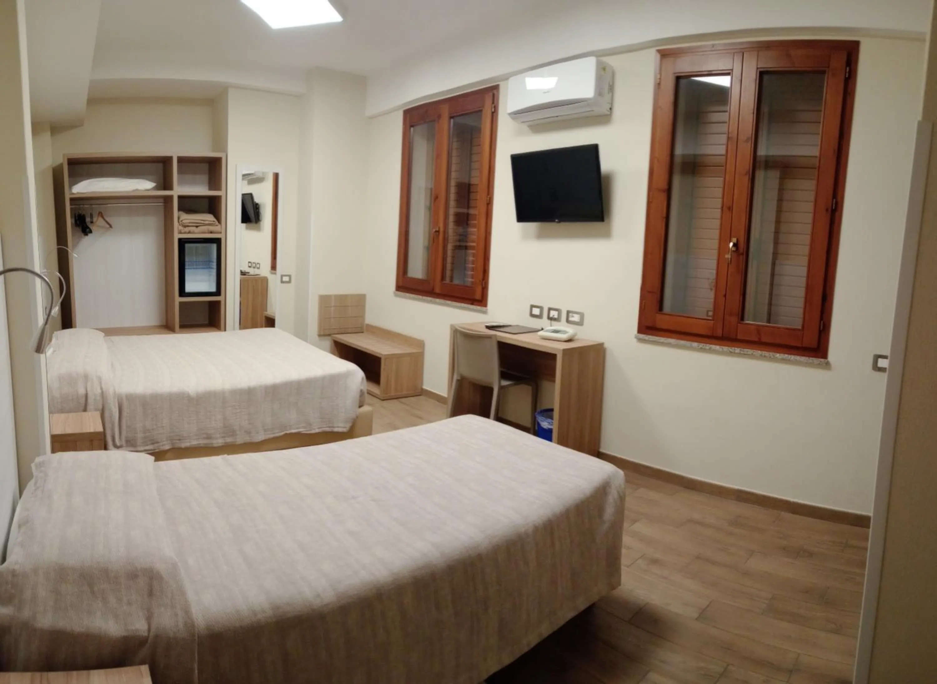 Bed in Hotel Meridiana