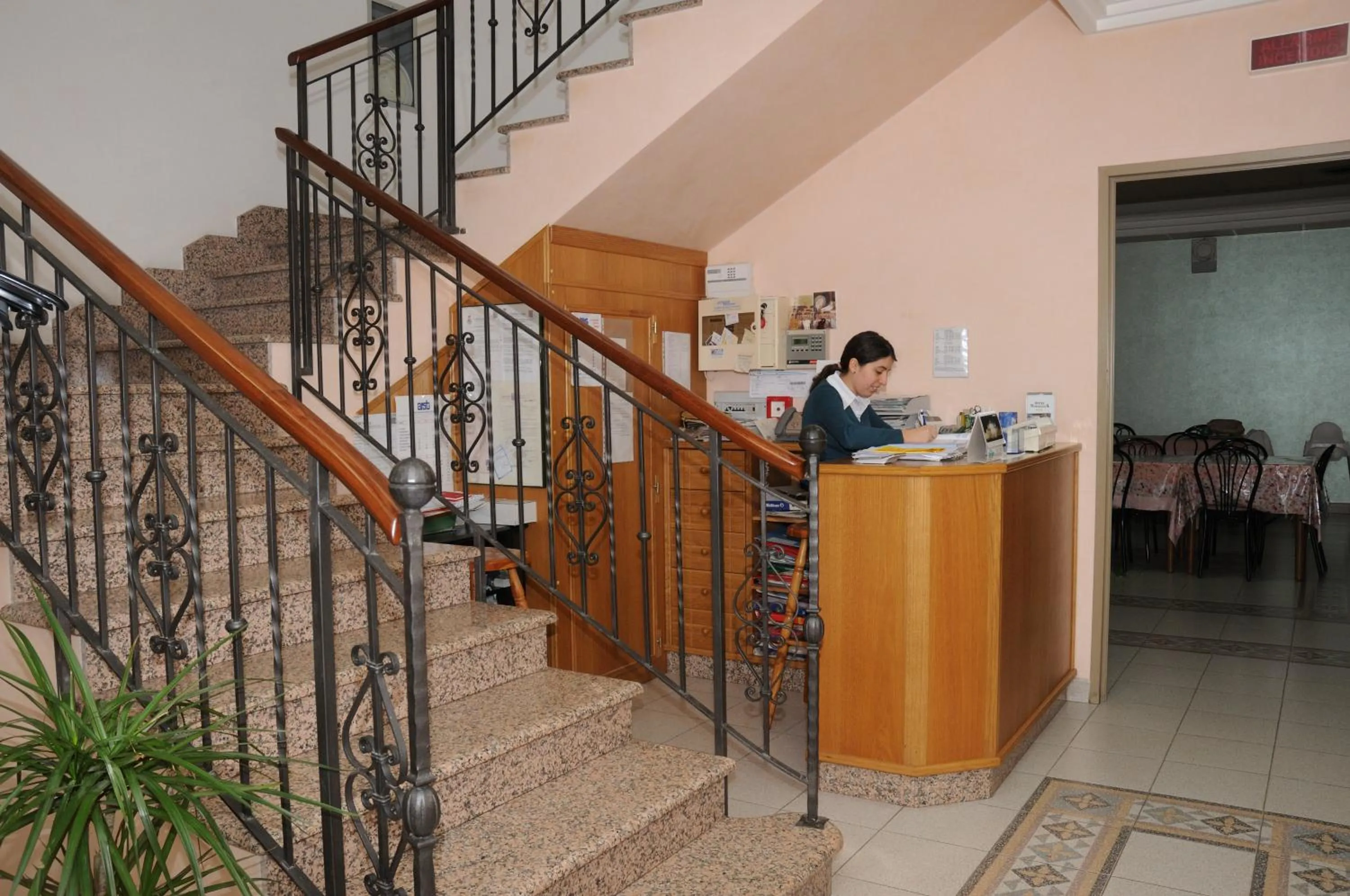 Lobby or reception in Hotel Meridiana