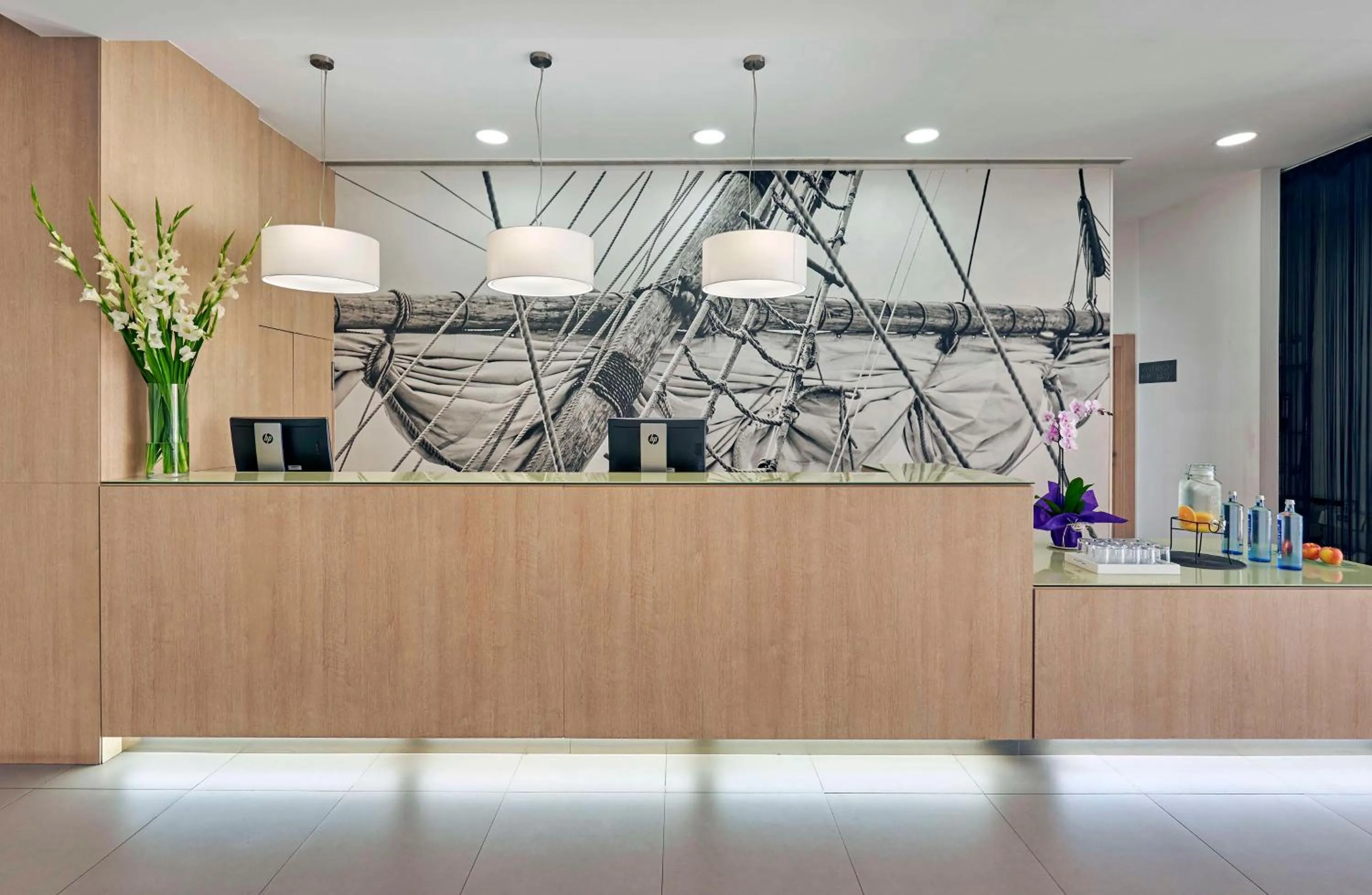 Lobby or reception in NH Campo Cartagena