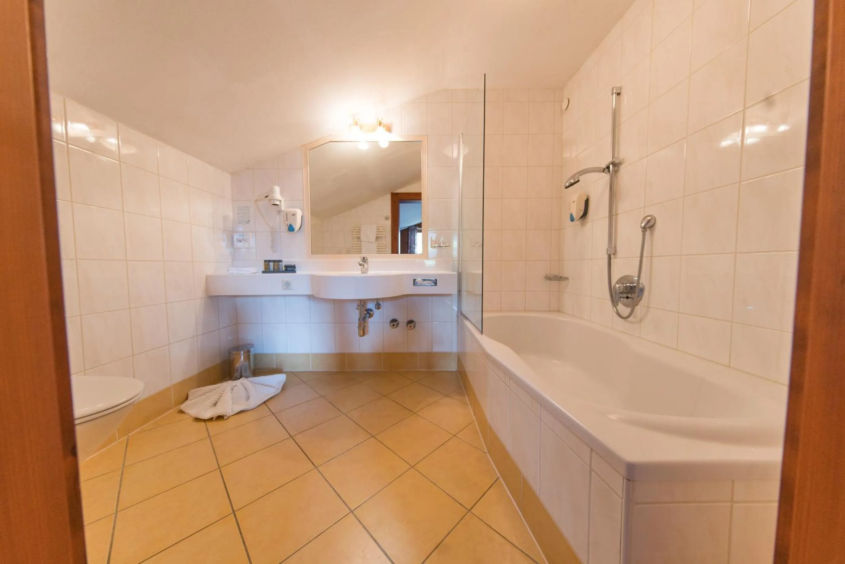 Bathroom in Hotel Zur Post