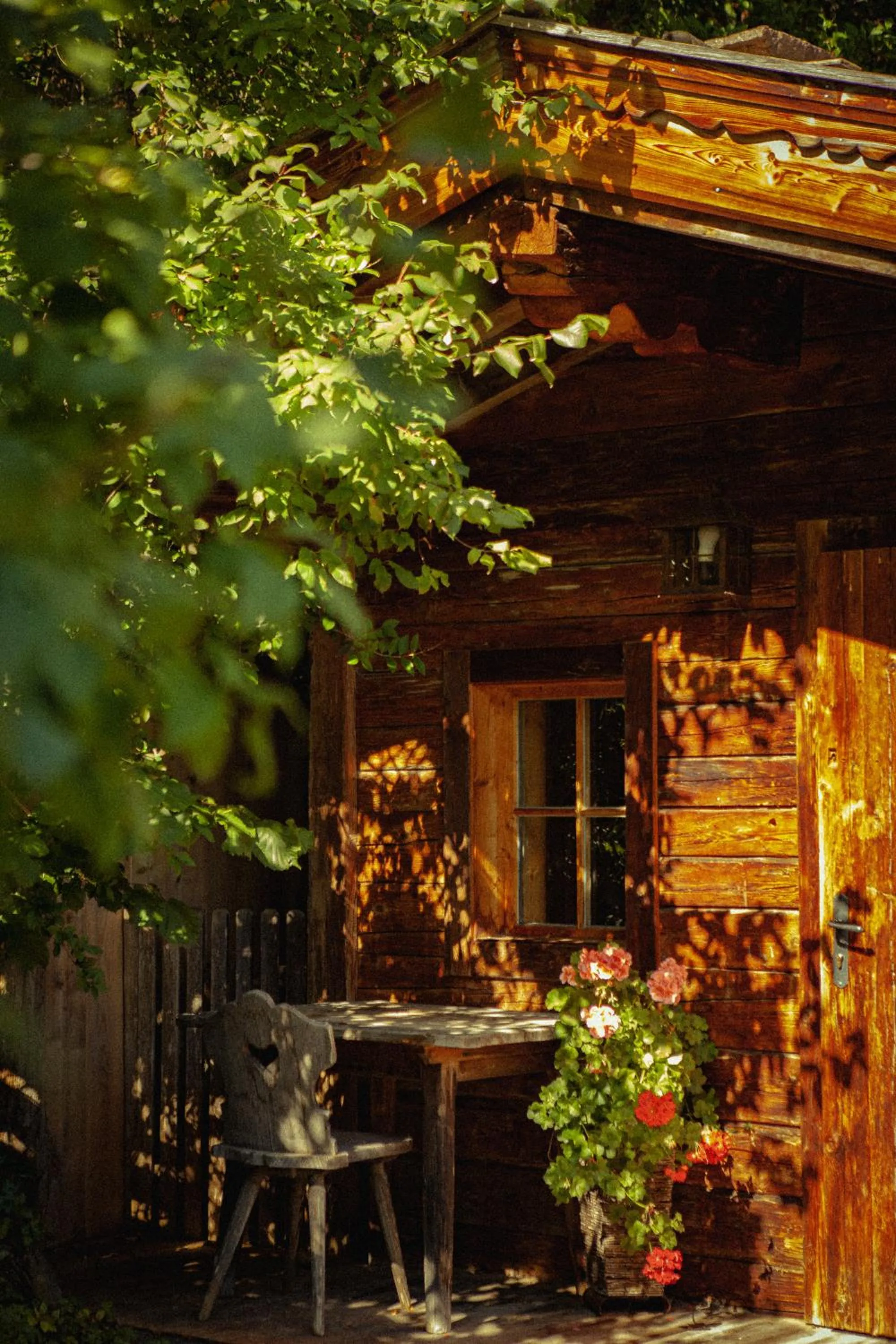 Garden in Hotel Zur Post