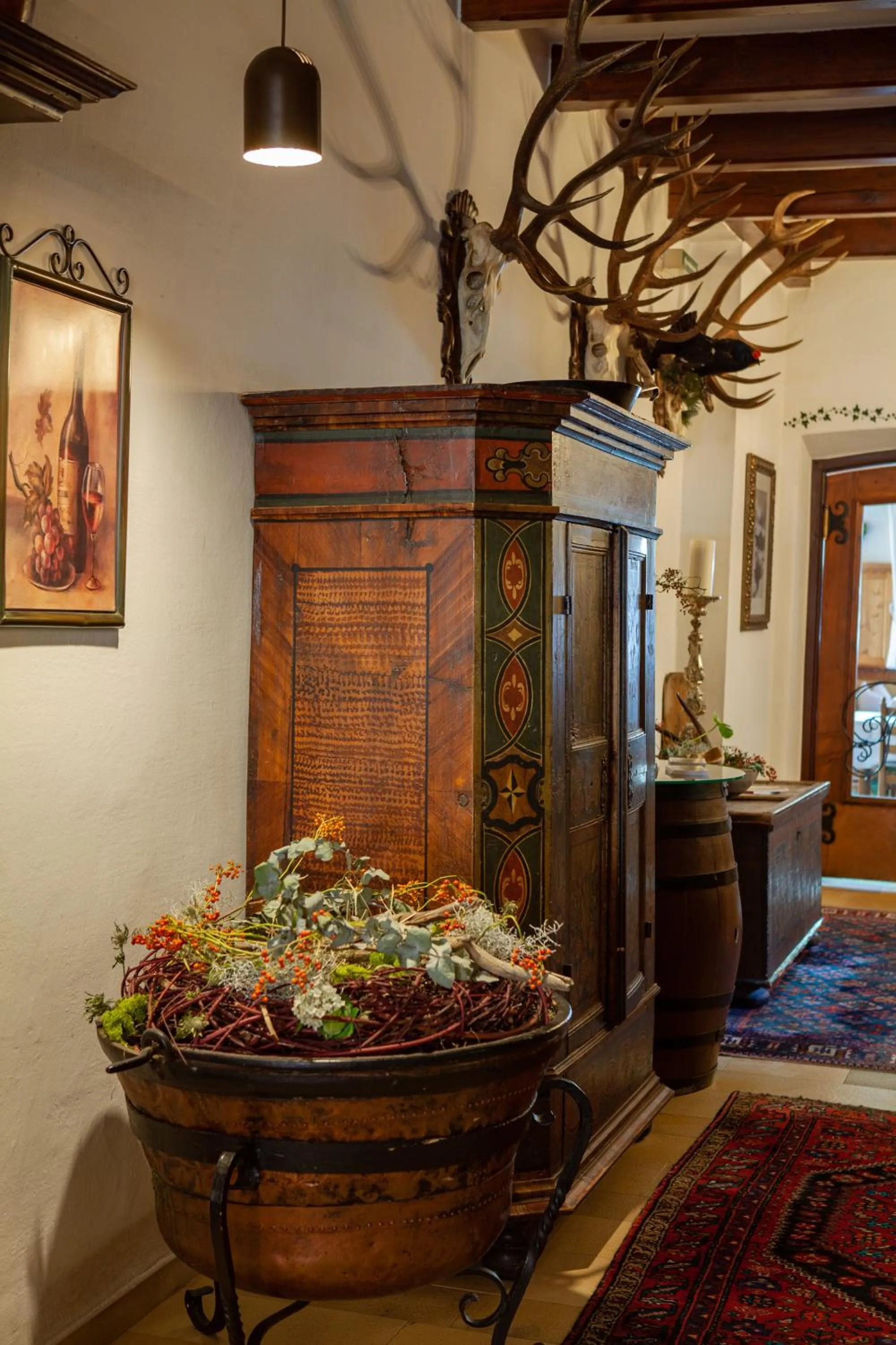 Decorative detail in Hotel Zur Post