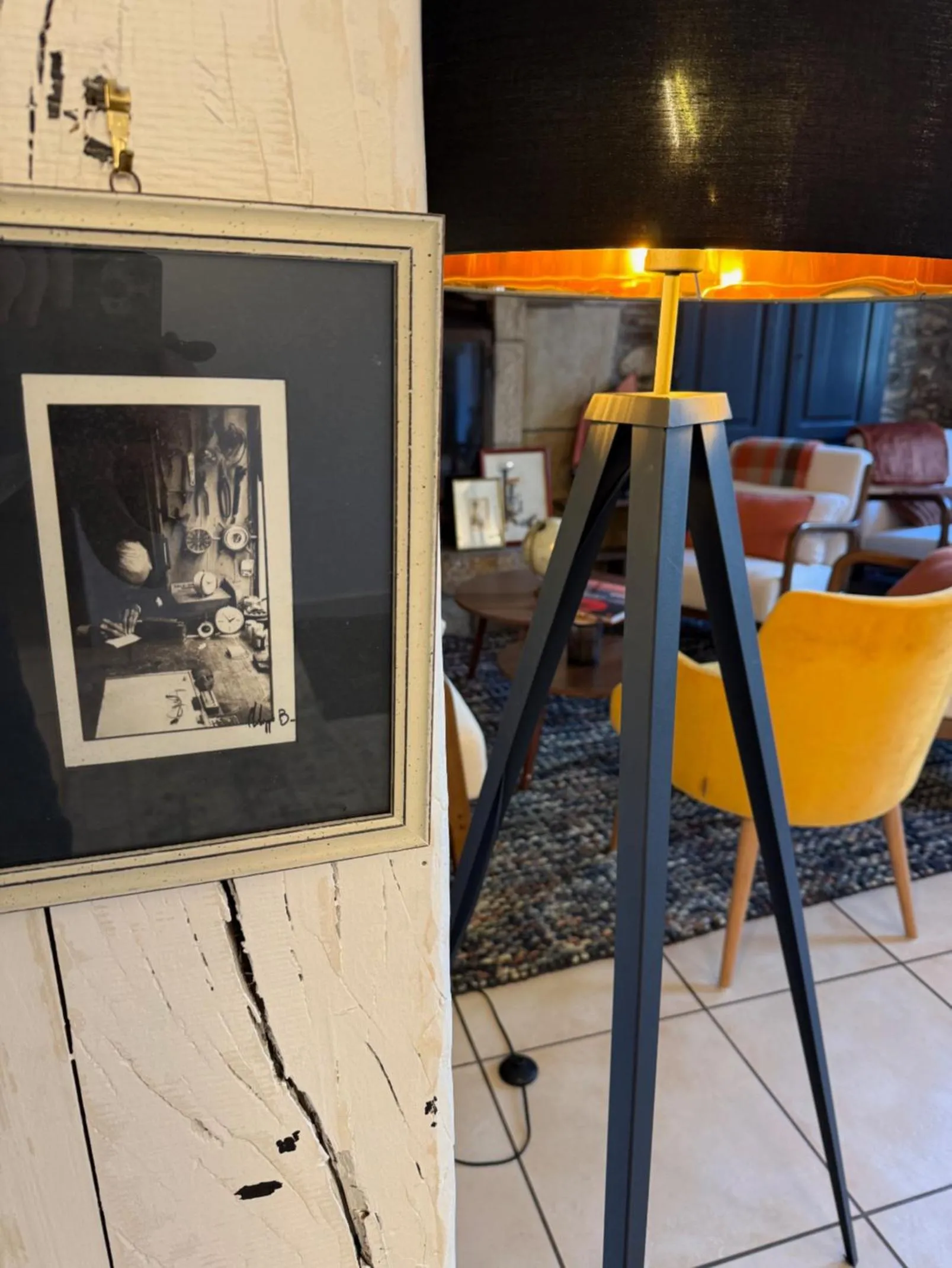 Lobby or reception in Hotel Restaurant Lesage