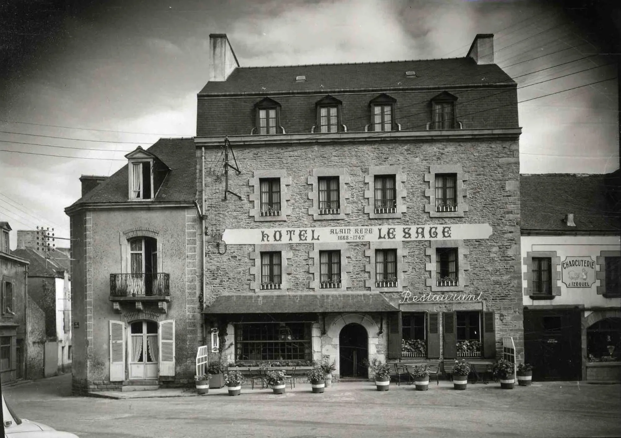 Facade/entrance in Hotel Restaurant Lesage