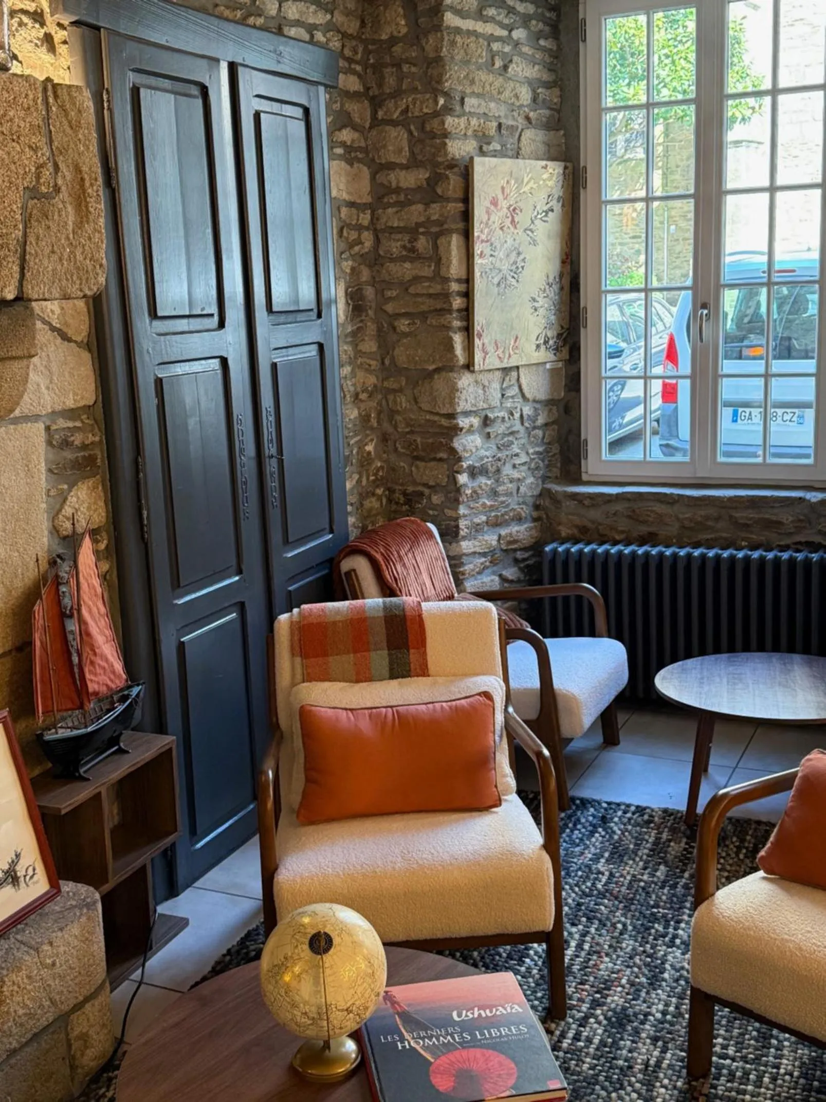 Lobby or reception in Hotel Restaurant Lesage