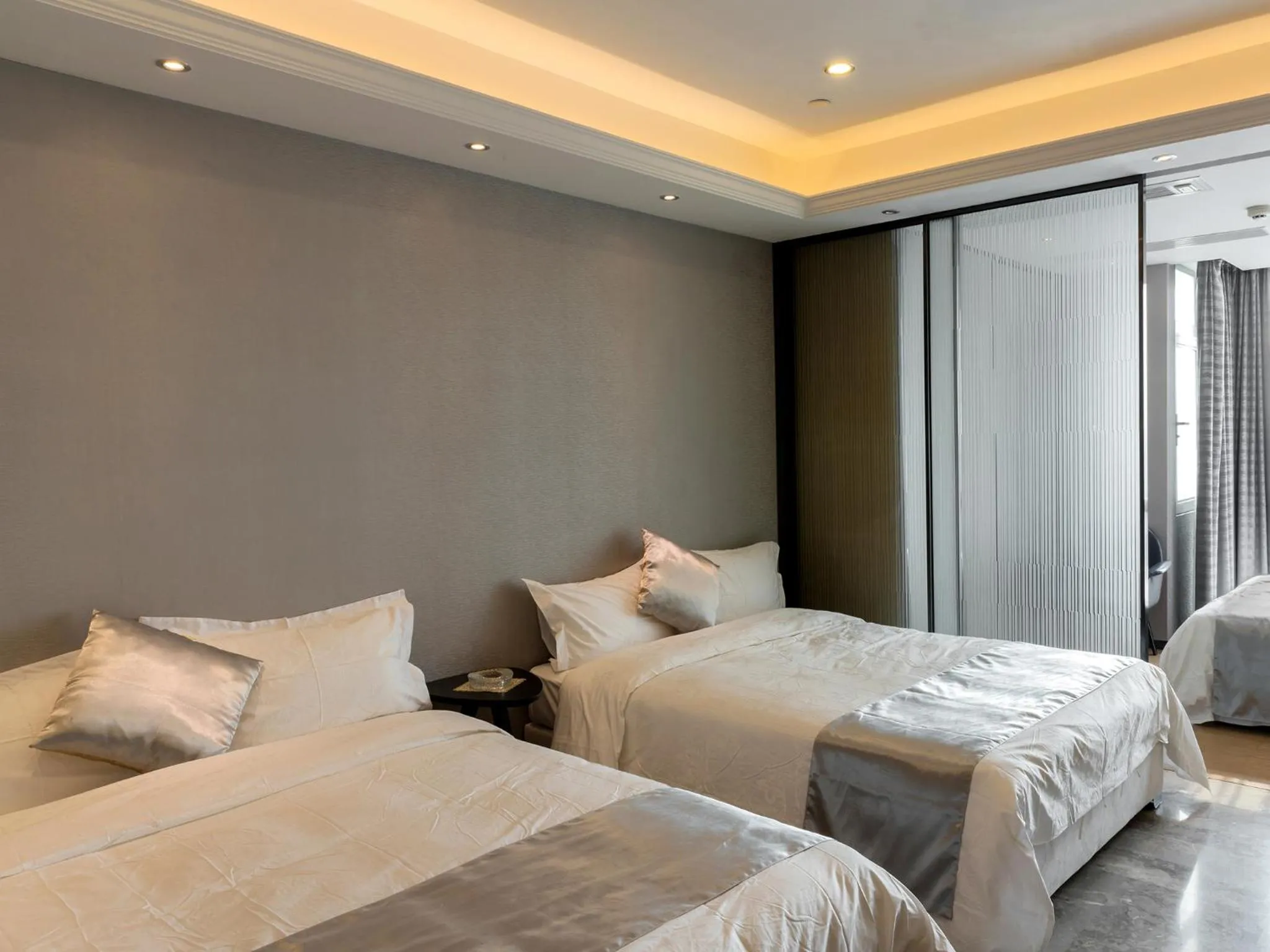 bunk bed, Bed in Boman Holiday Apartment Beijing Road Jie Deng Du Hui Branch